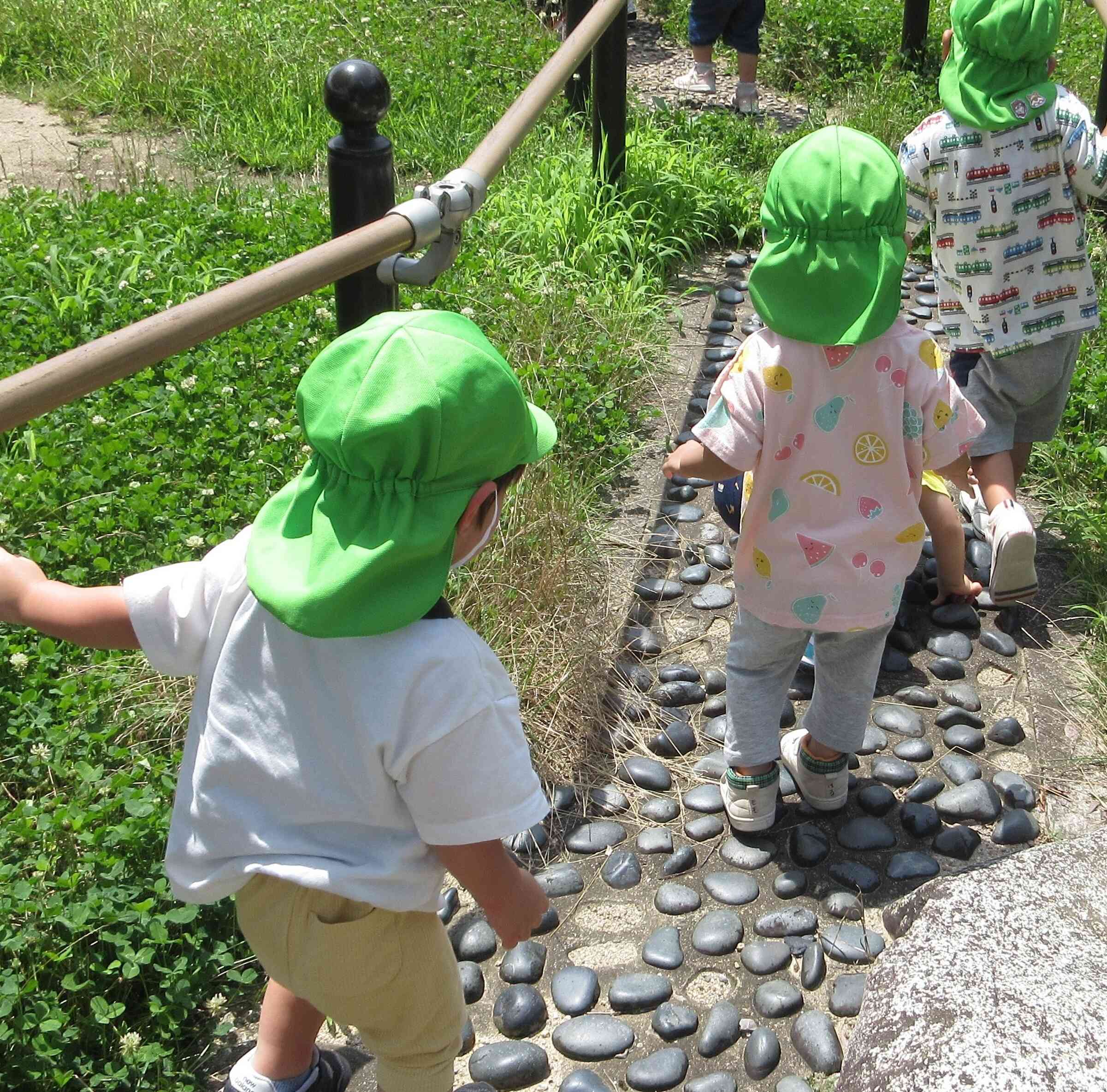 大きい公園にいったよ！
