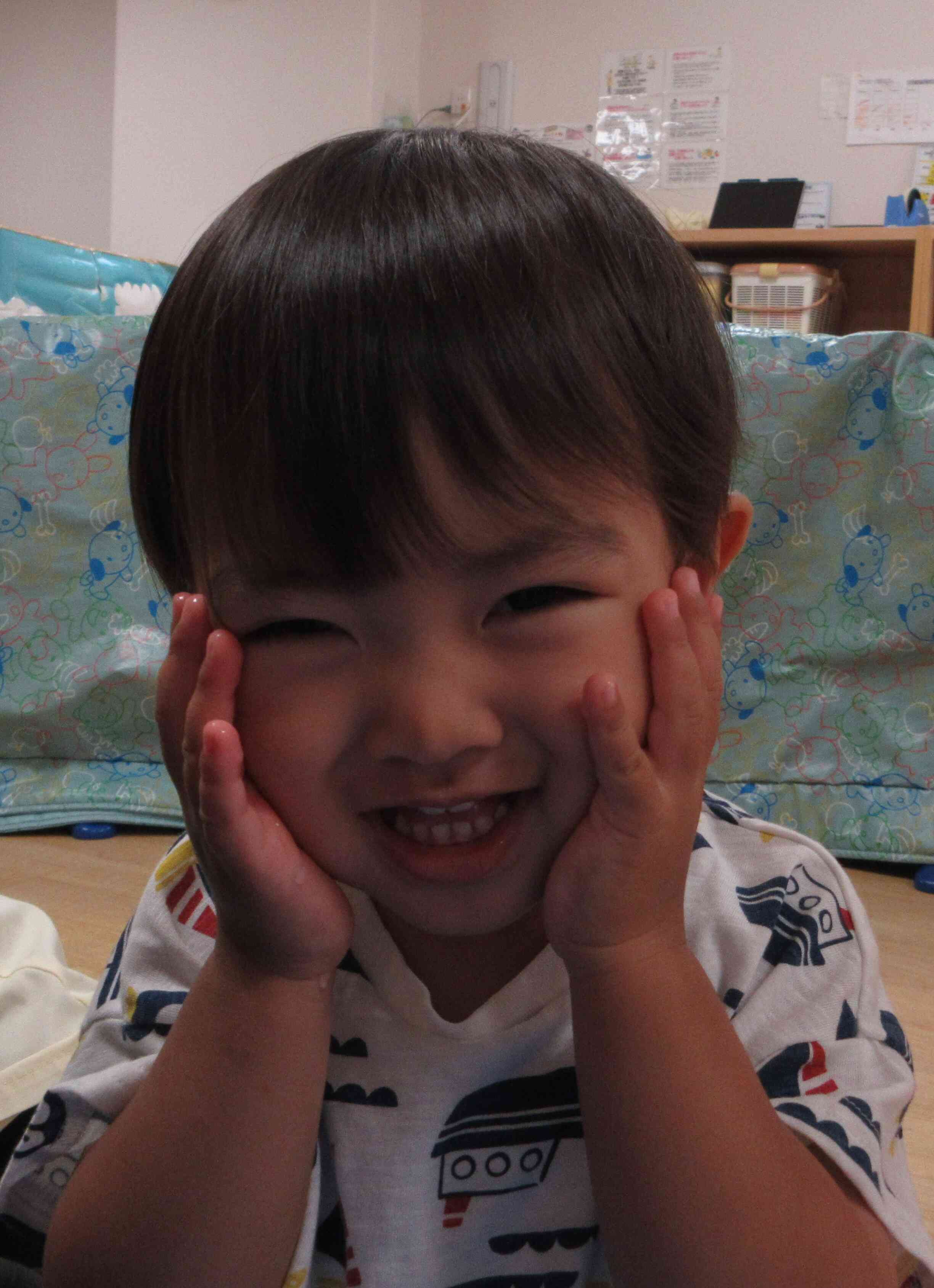 冷たーい！