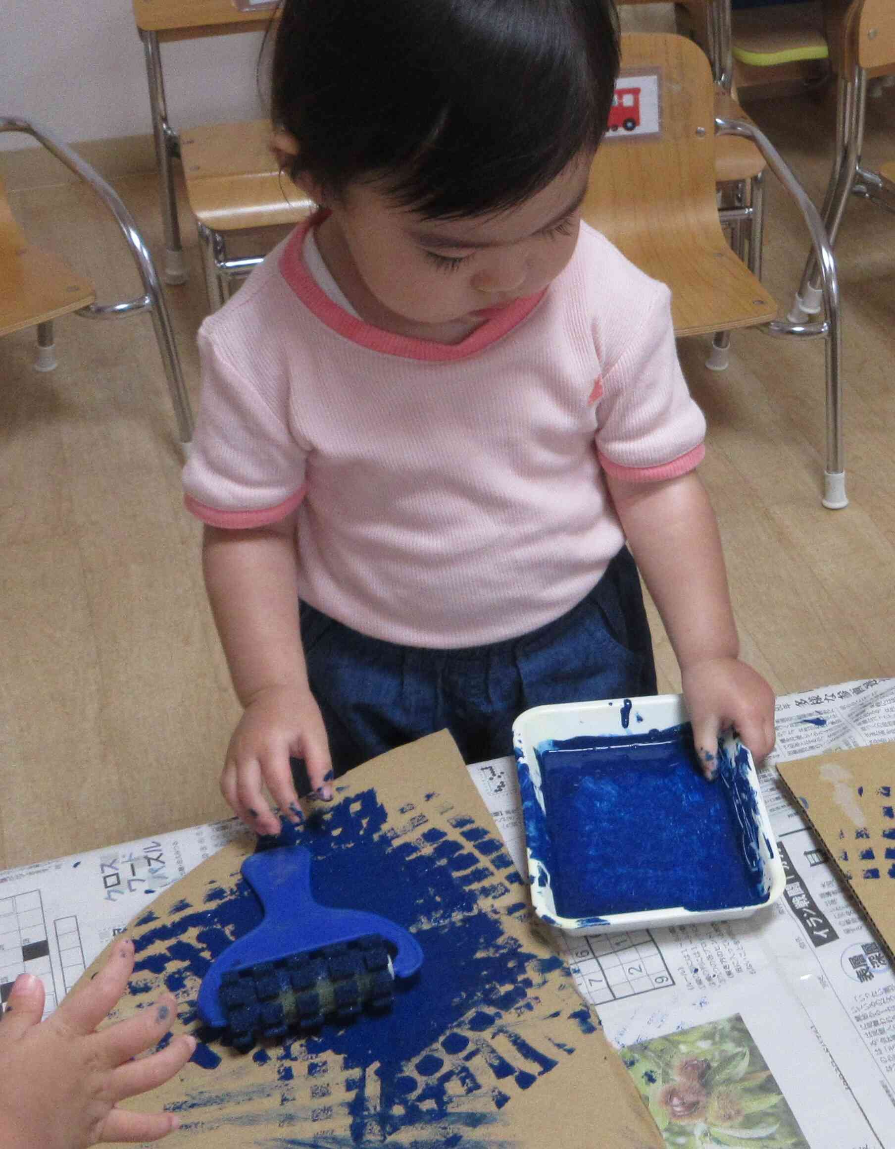 私もいっぱいコロコロできた！