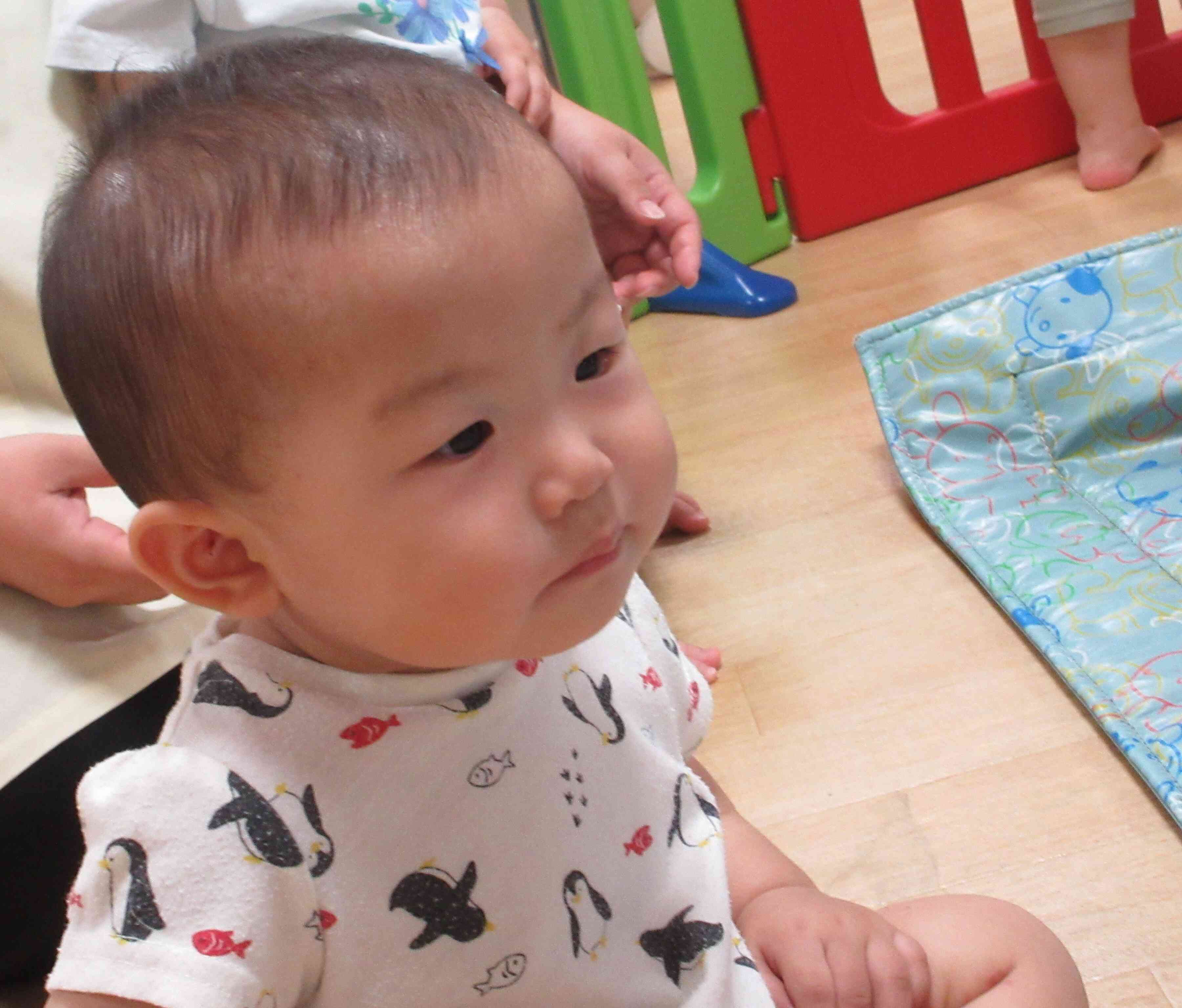 英語の時間、楽しいね♥
