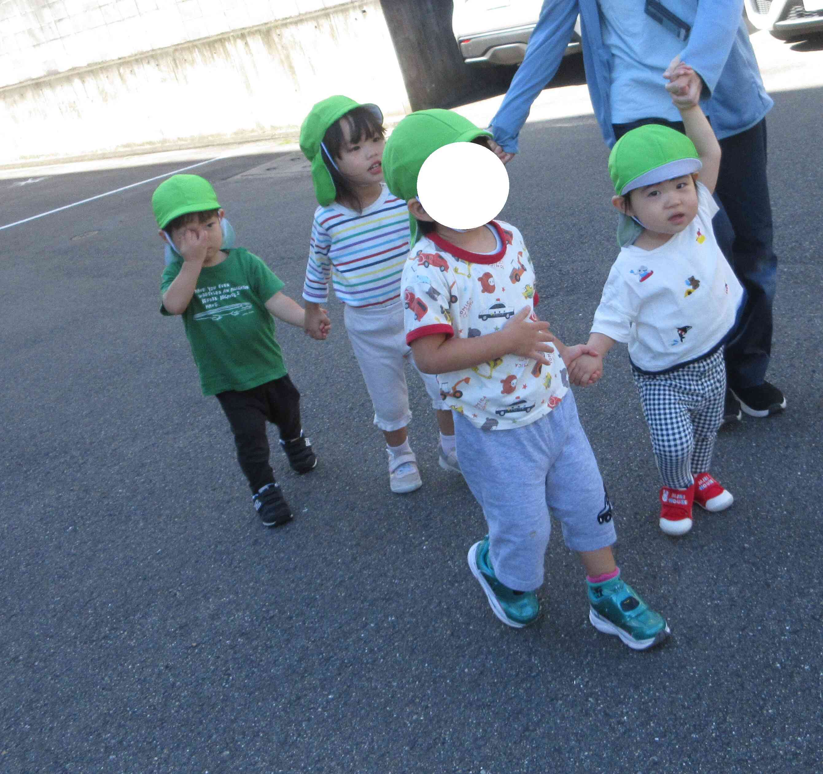 みんなで歩いたよ☆