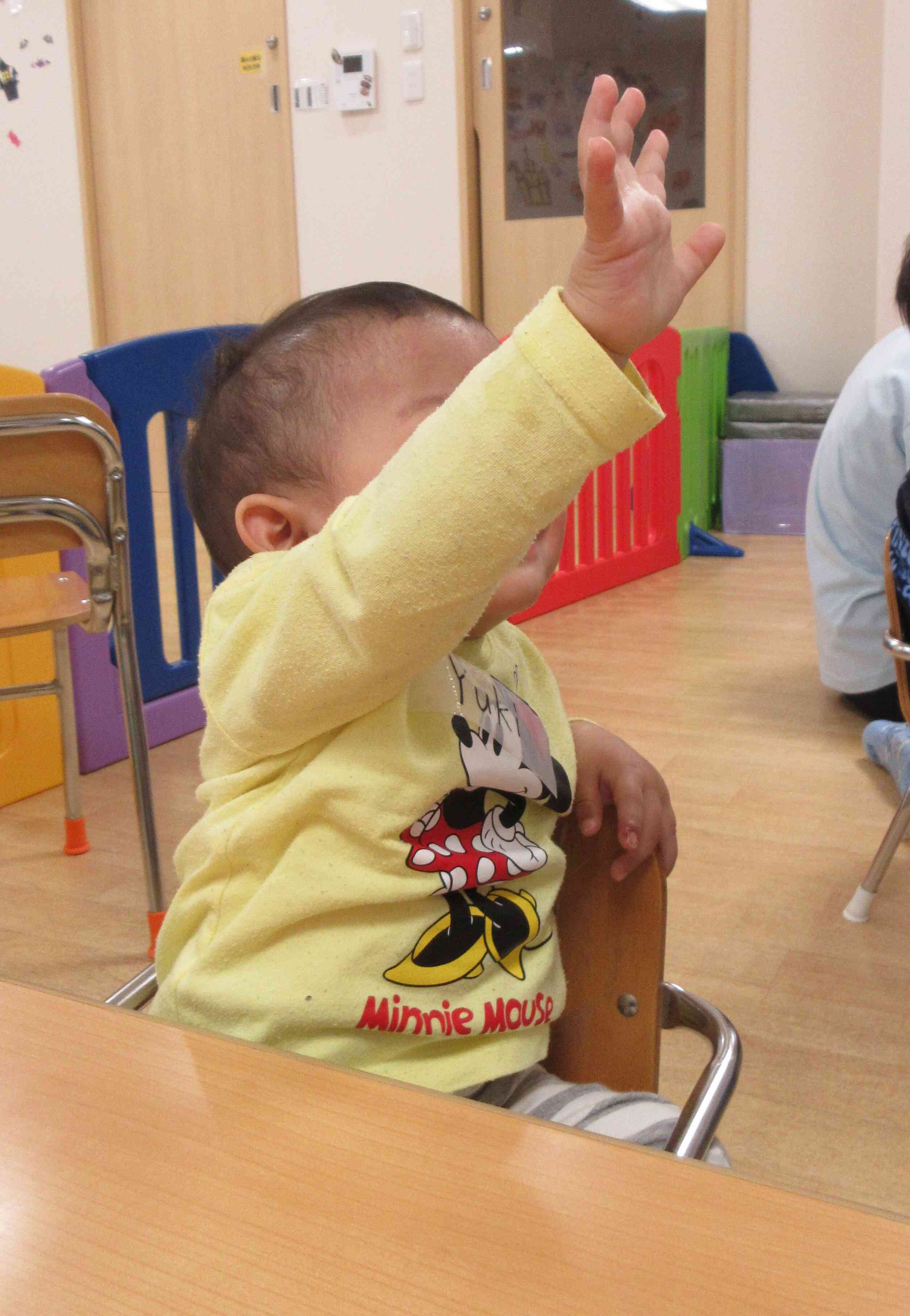 ハーイ！とお返事できたよ☆