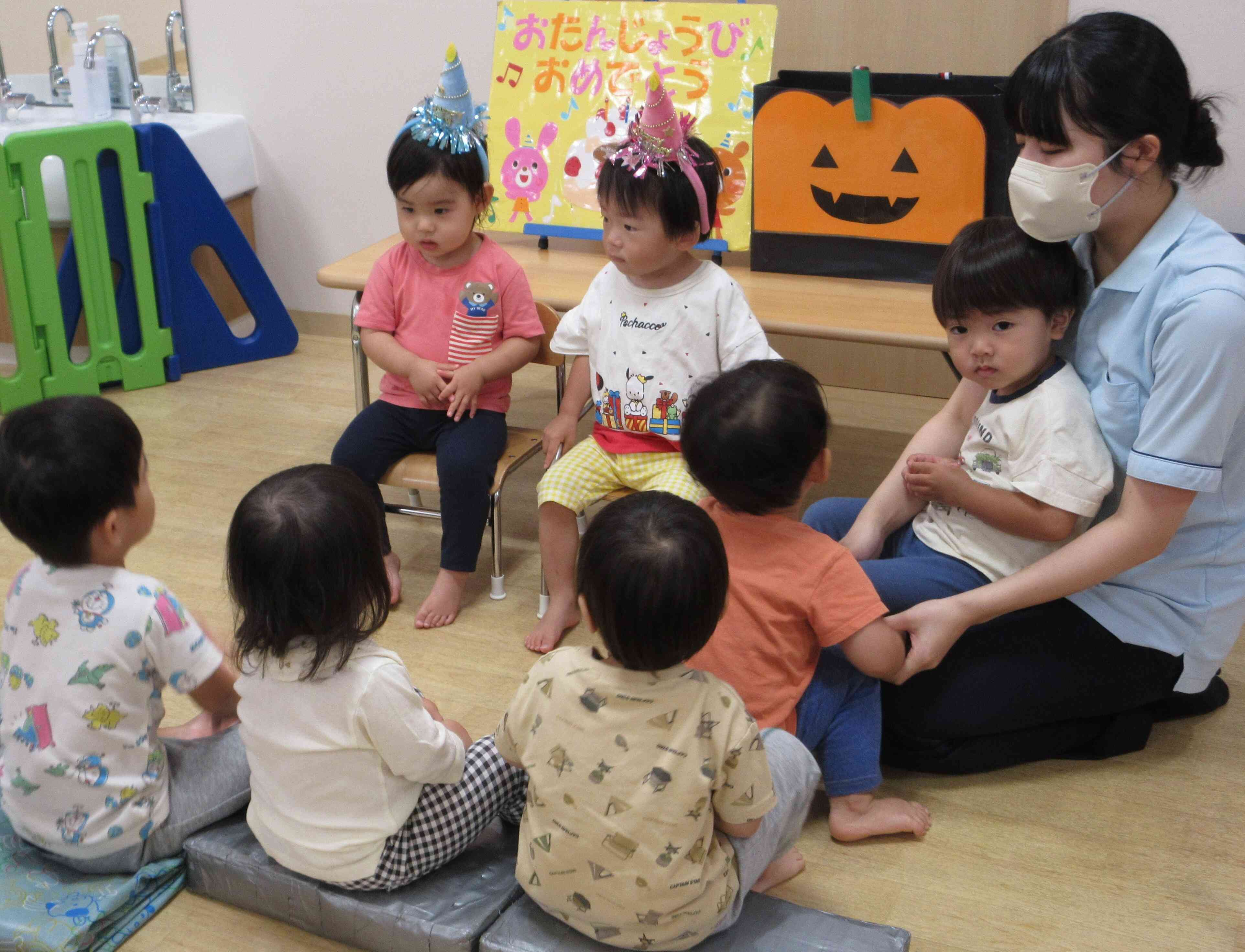 みんな上手にお話を聞いてくれたね!