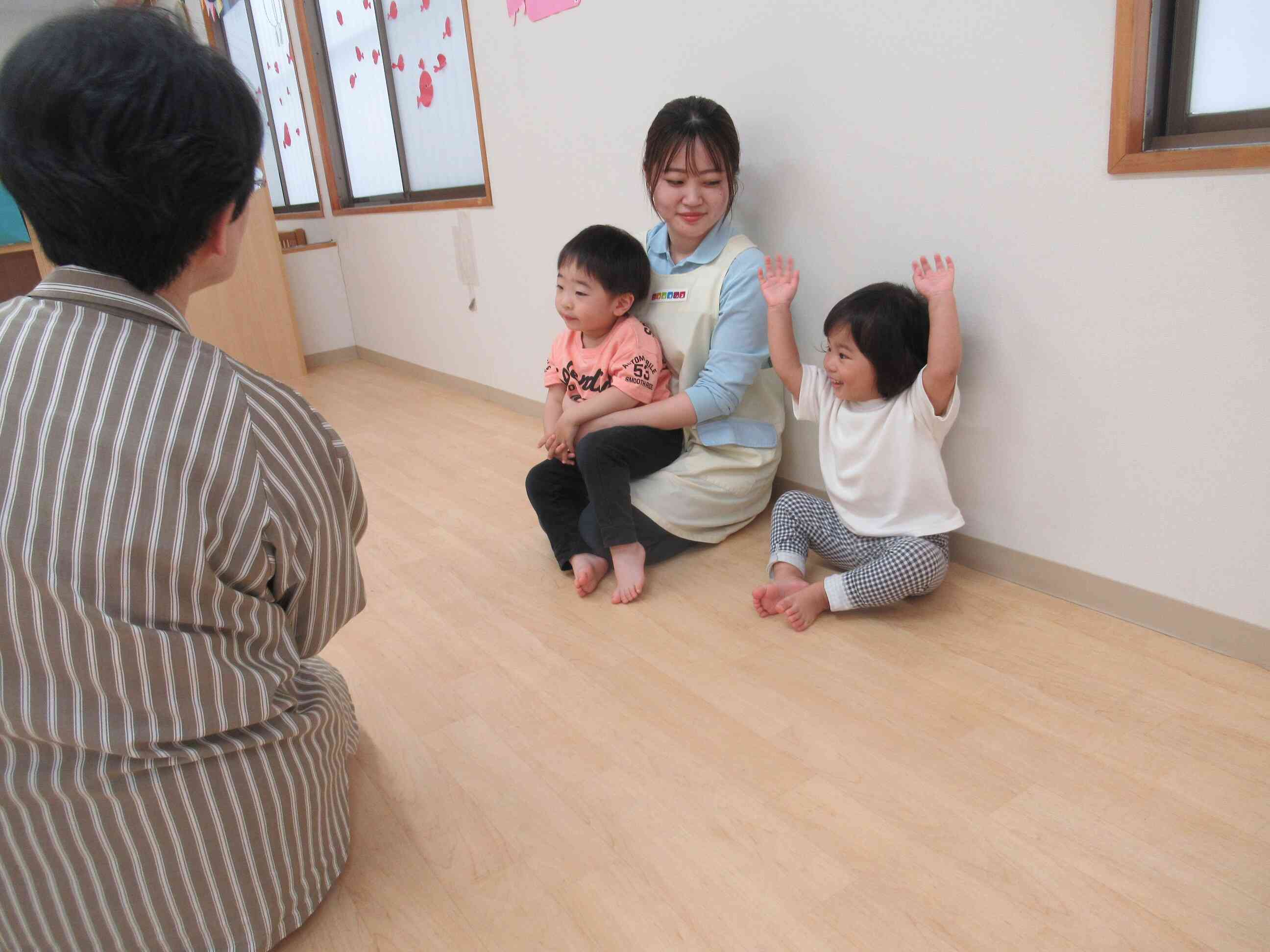 ２歳児うさぎ組さん
