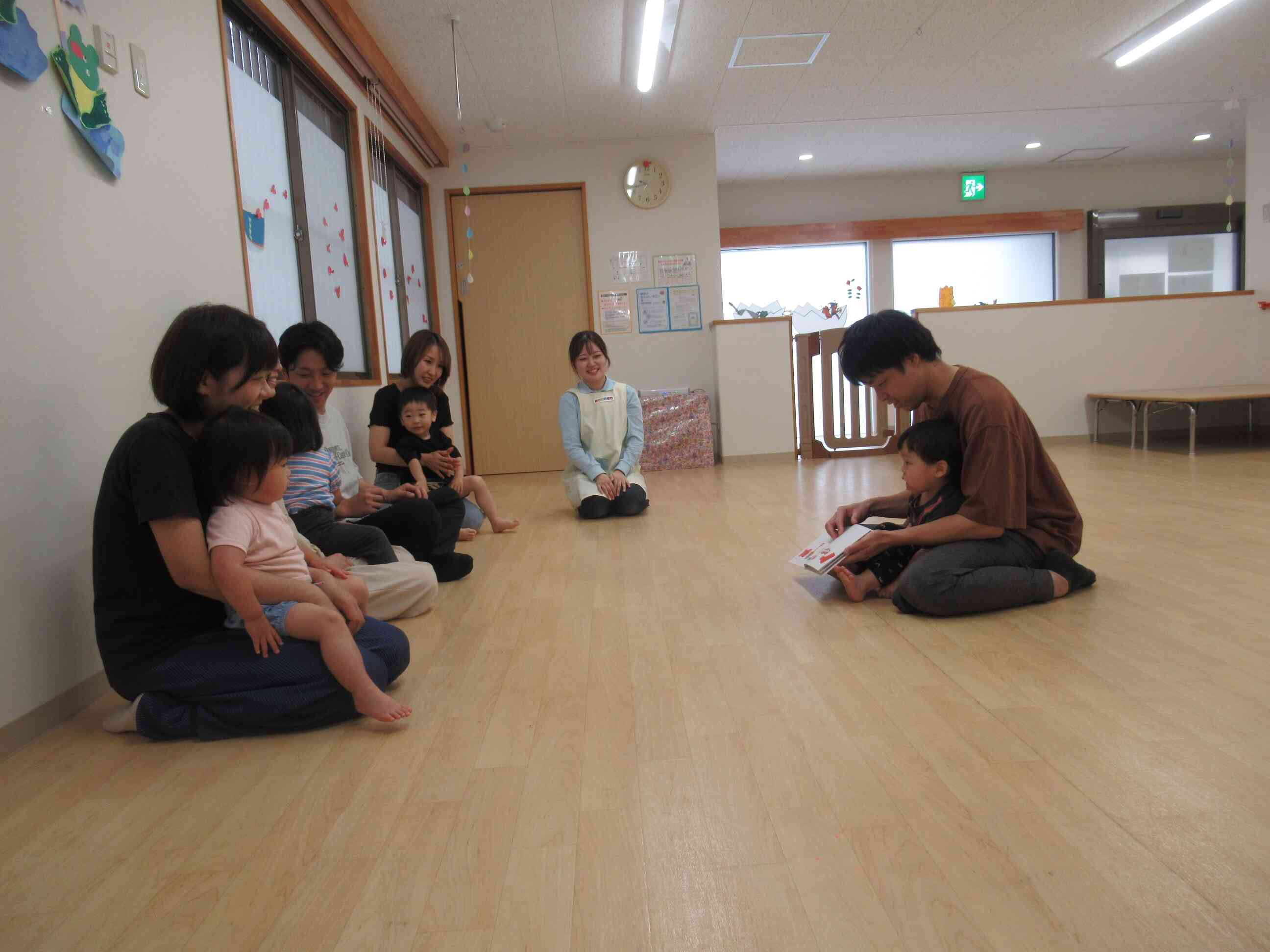 保育・給食参加がありました