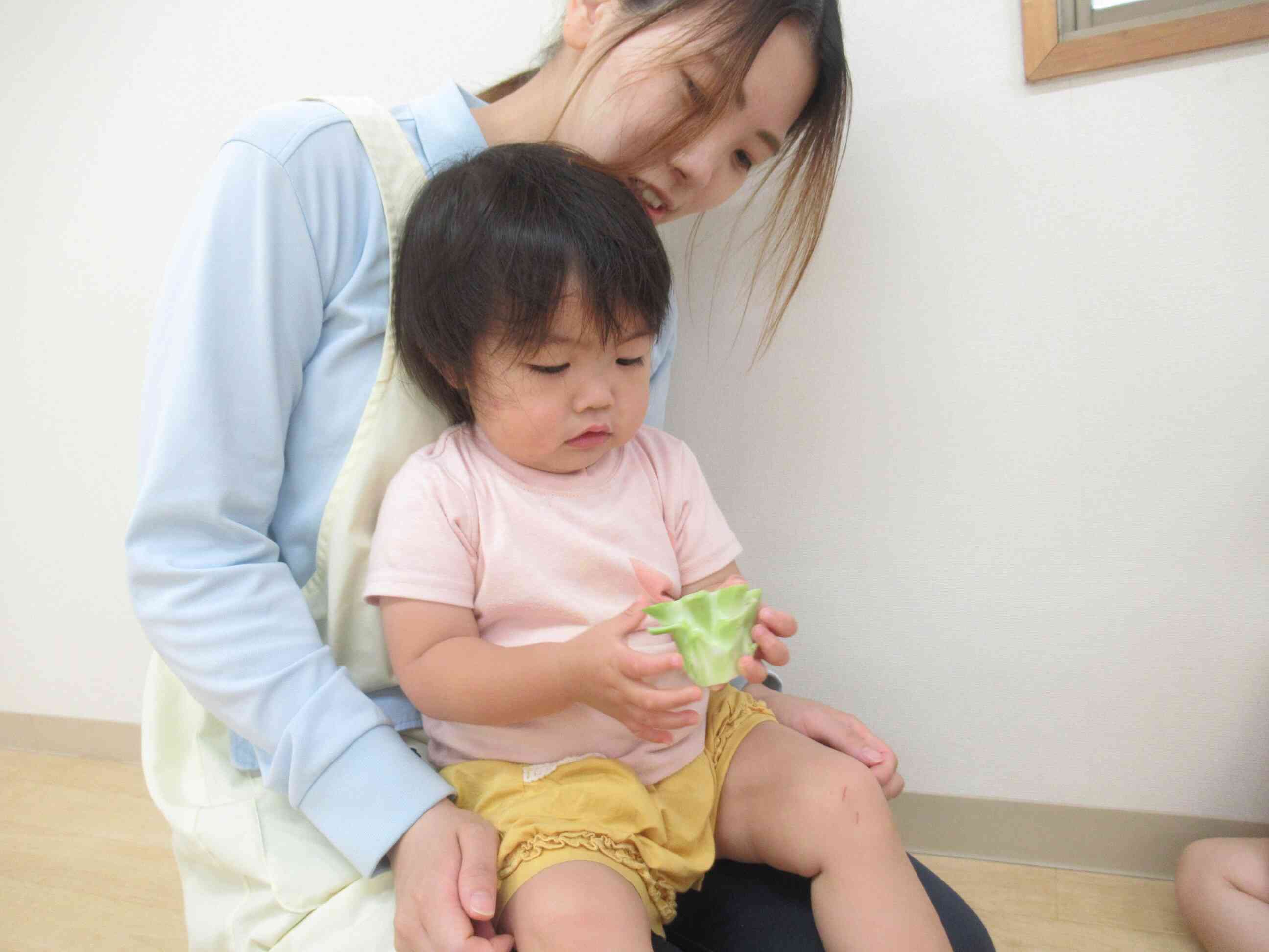 ブロッコリーの芯ってこんなかたちなのね。