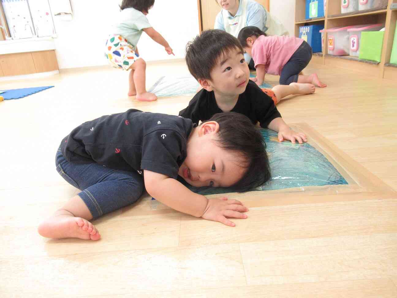 ひんやり気持ちいいね