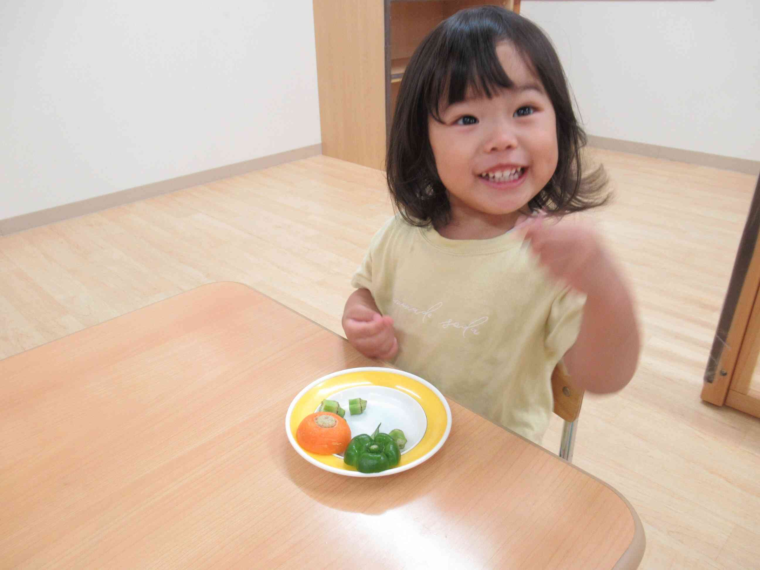 夏のお野菜を使って