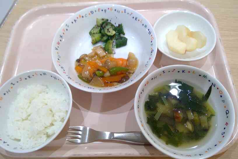 8月５日の給食