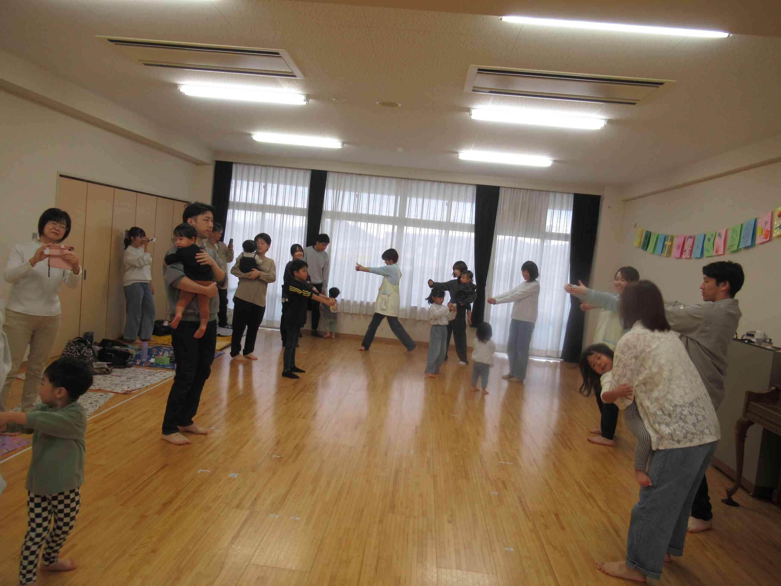 ふれあい遊びだよ