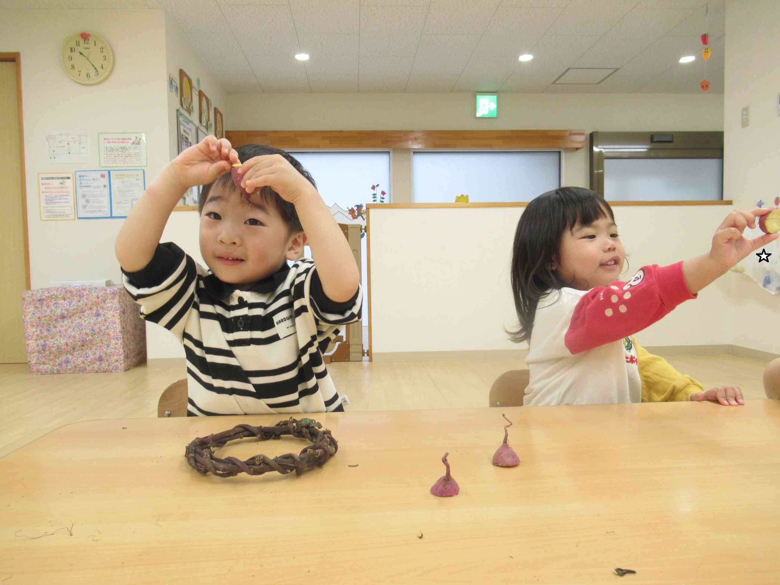 おいものおなかだよ!