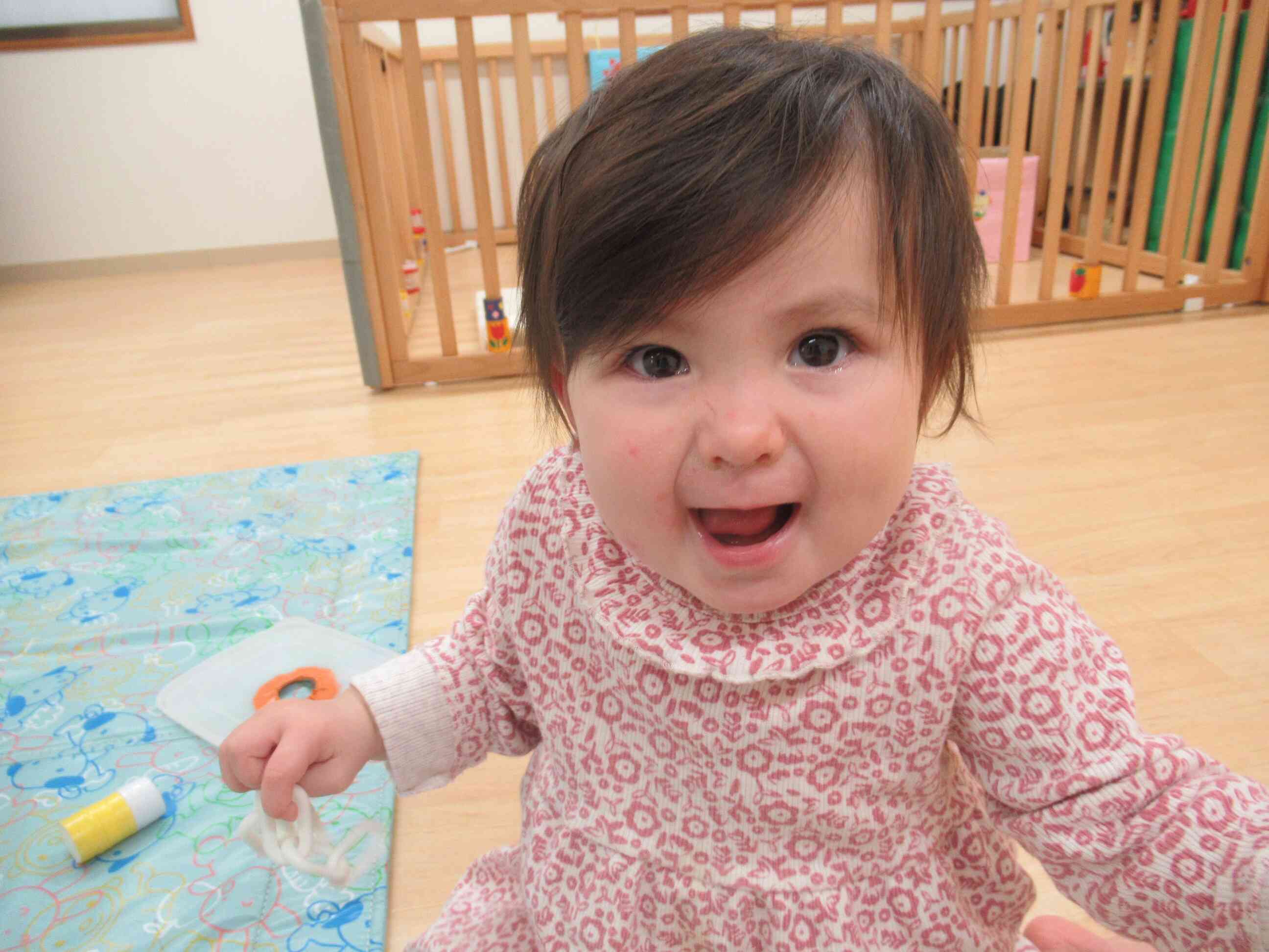 新しいお友だちだよ（0歳児　ひよこ組）