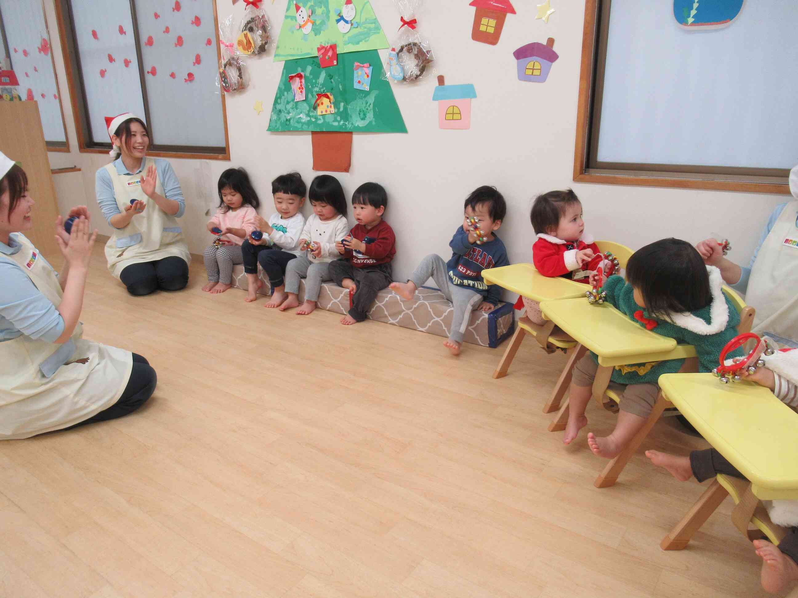 クリスマス会をしたよ