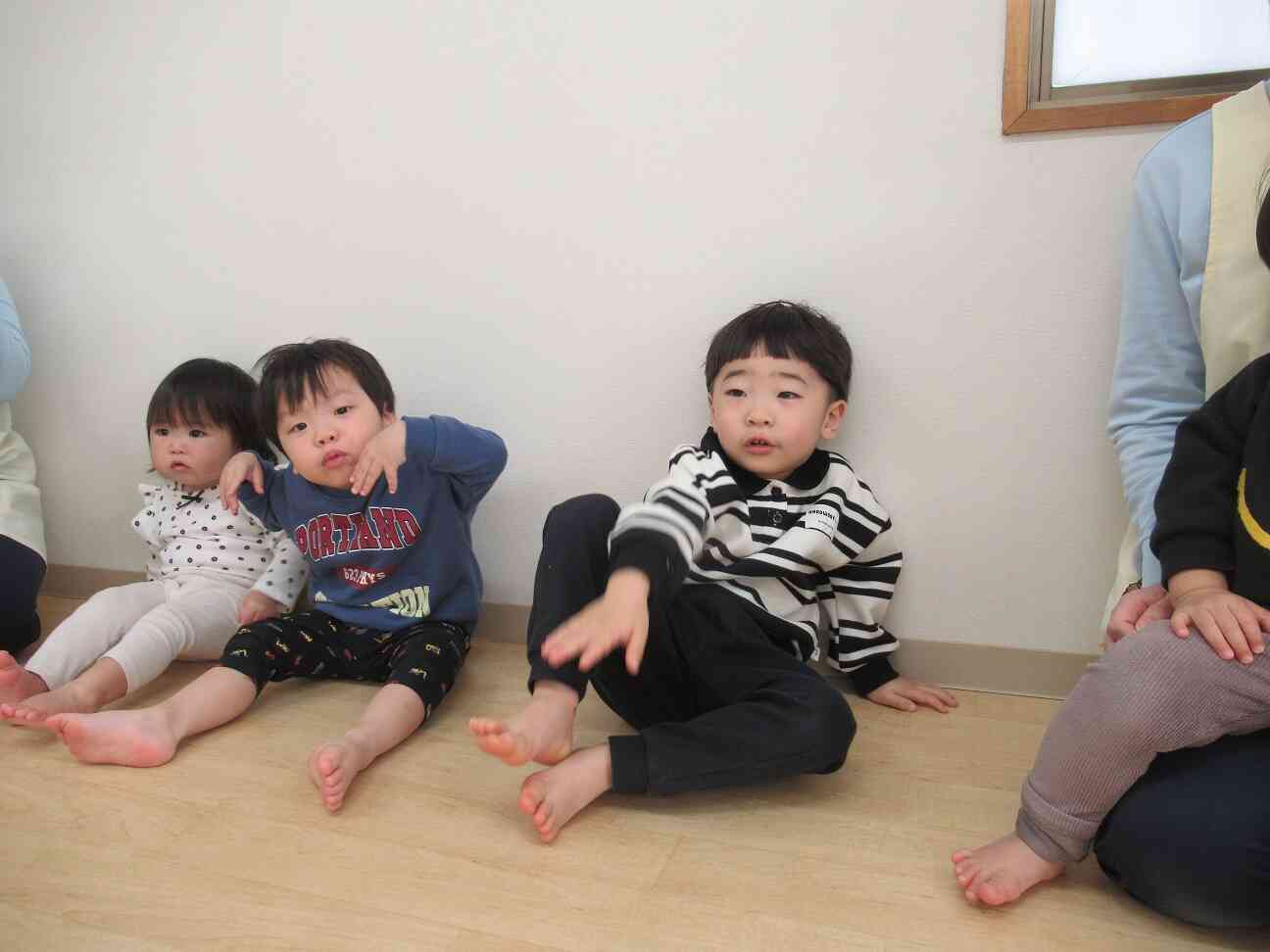 おばけの絵本も読んでもらったよ