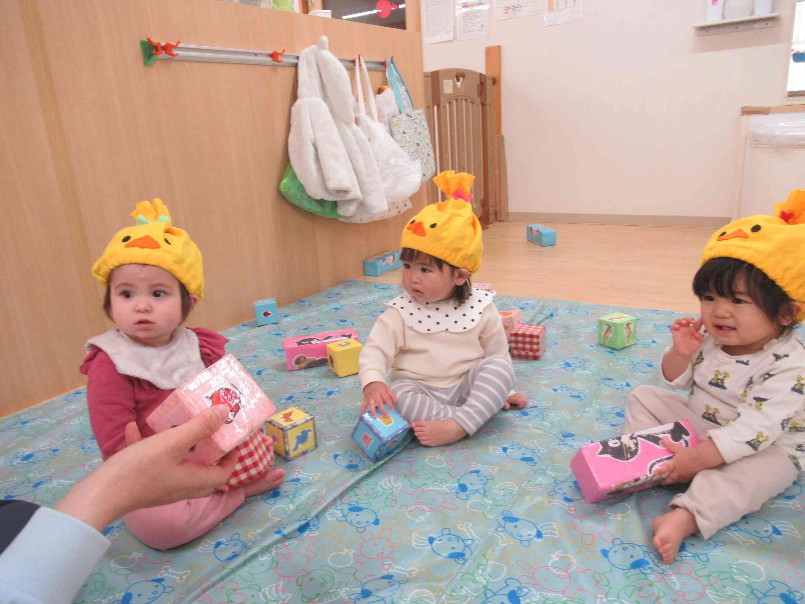 ひよこ組さんがひよこになっちゃった？！