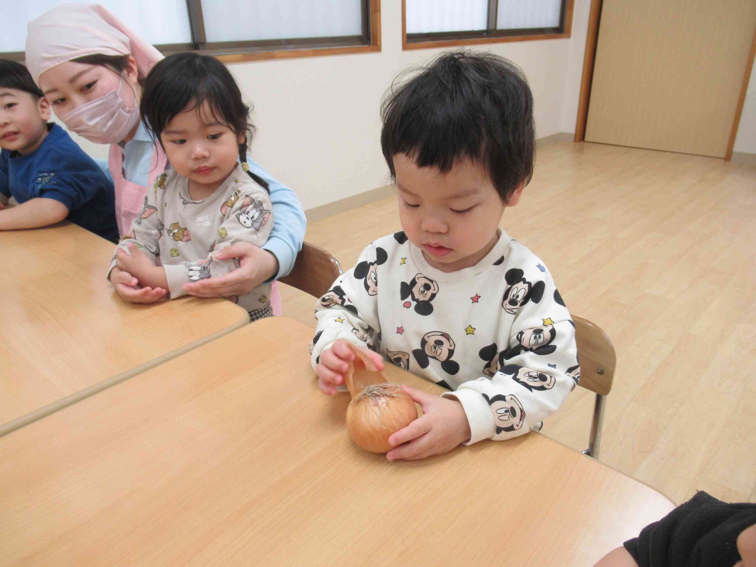 皮がぱりぱりしてるね