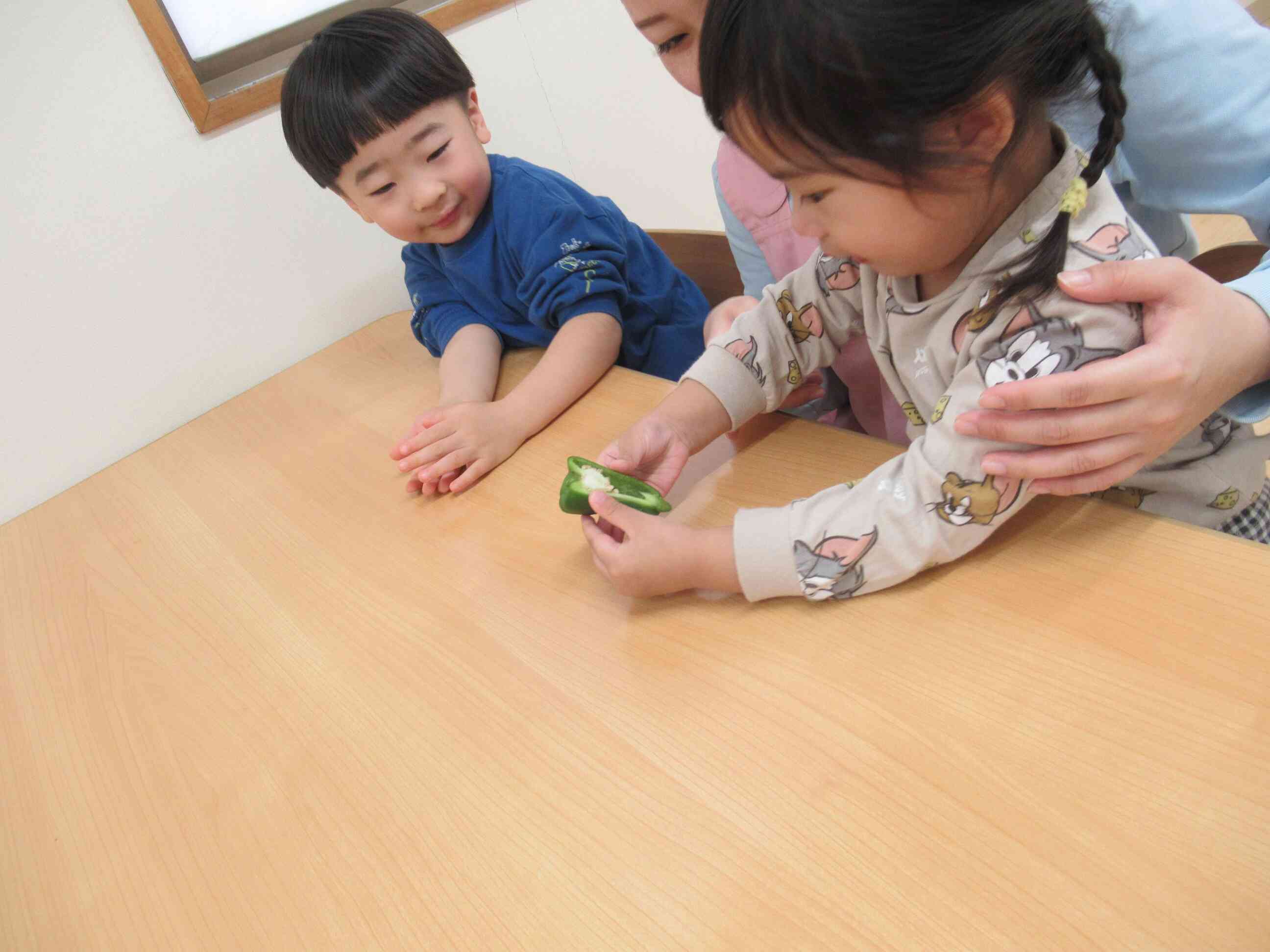 ツルツルしてるね