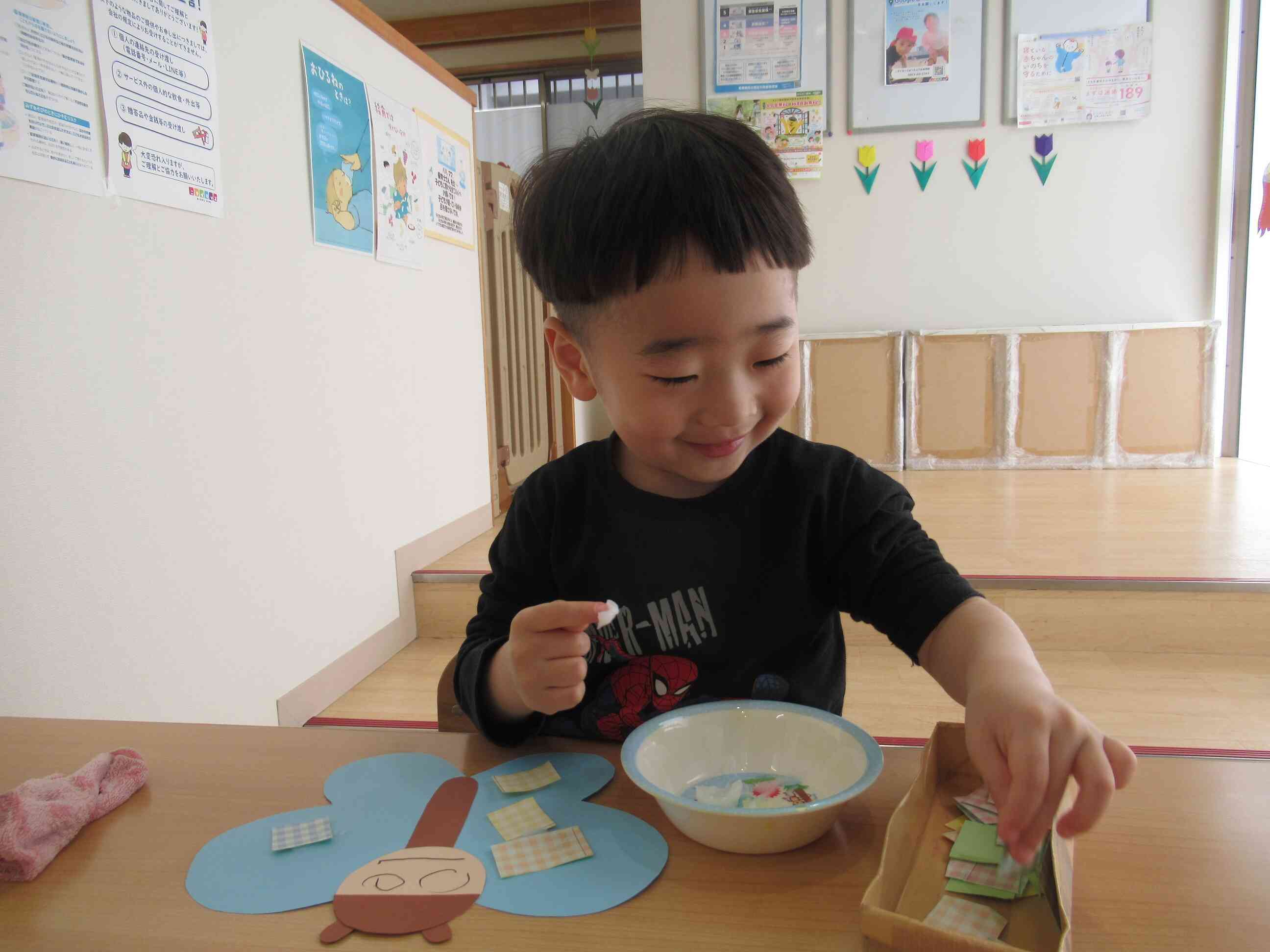 どんな模様のちょうができるかな？