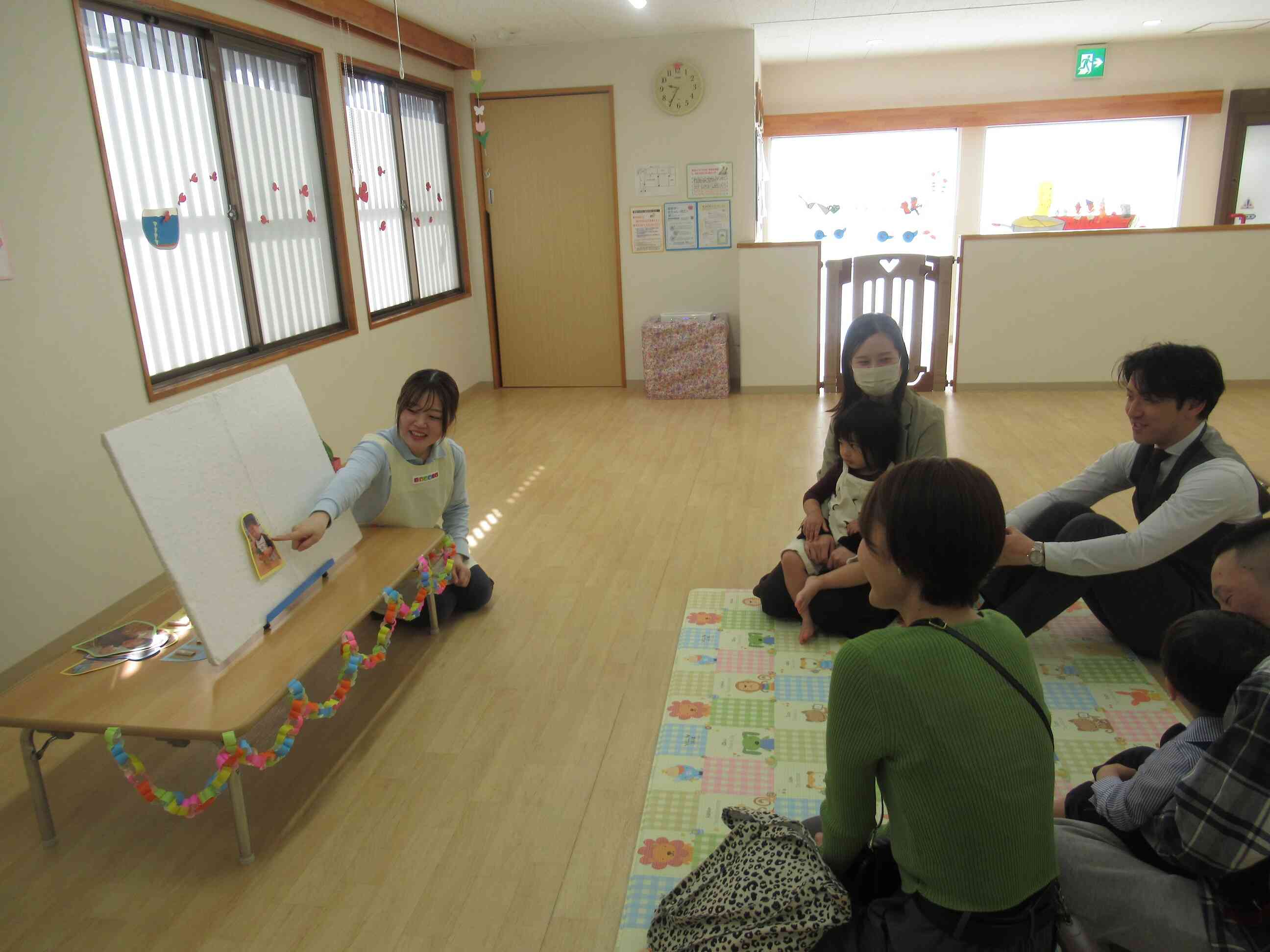 おわかれ会がありました（２歳児）