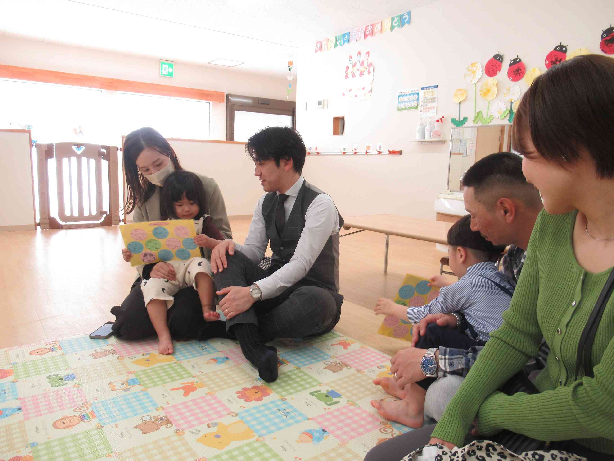 先生たちからのプレゼントうれしかったね