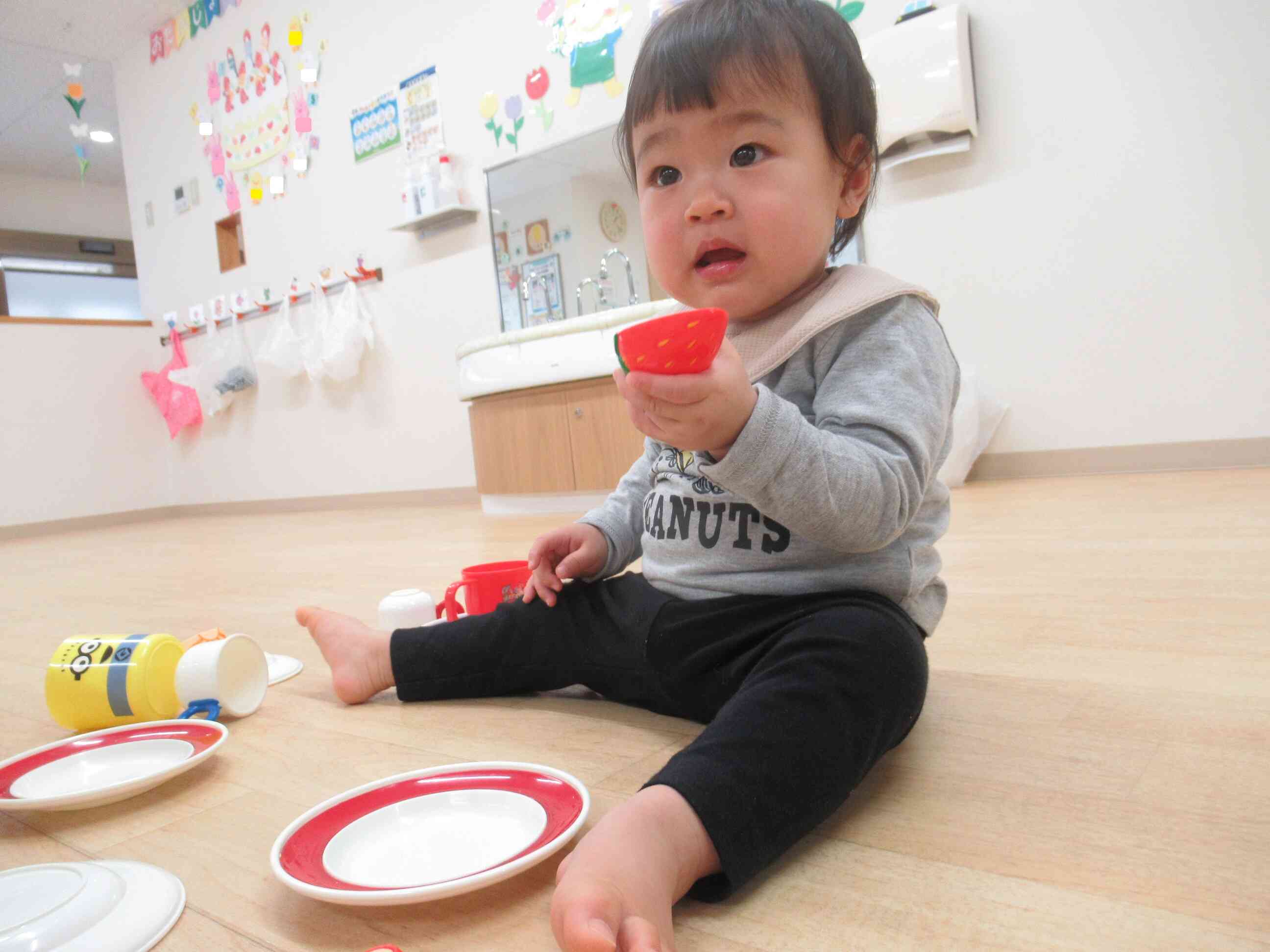 あひる組（１歳児）のお友だち