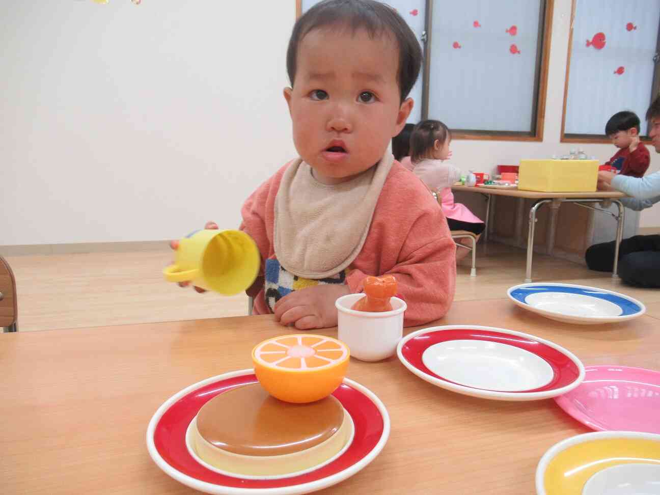 あひる組（１歳児）のお友だち