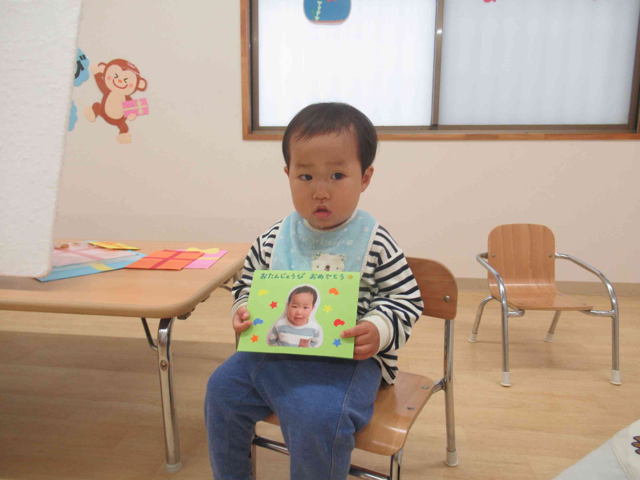 ４月のお誕生日会をしたよ