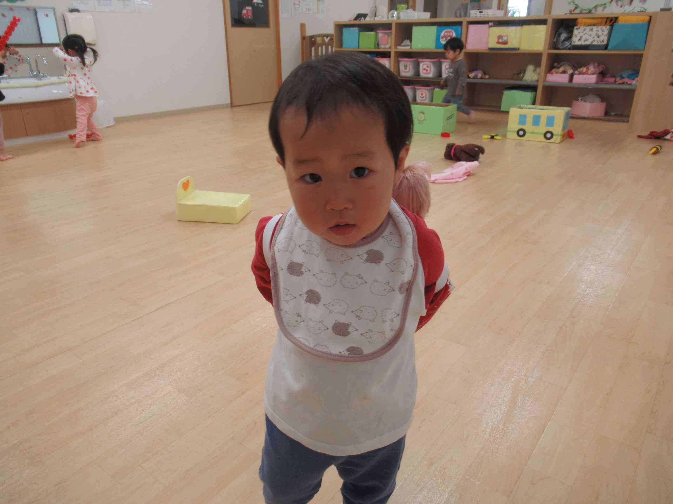 あひる・うさぎ組（１・２歳児）の様子