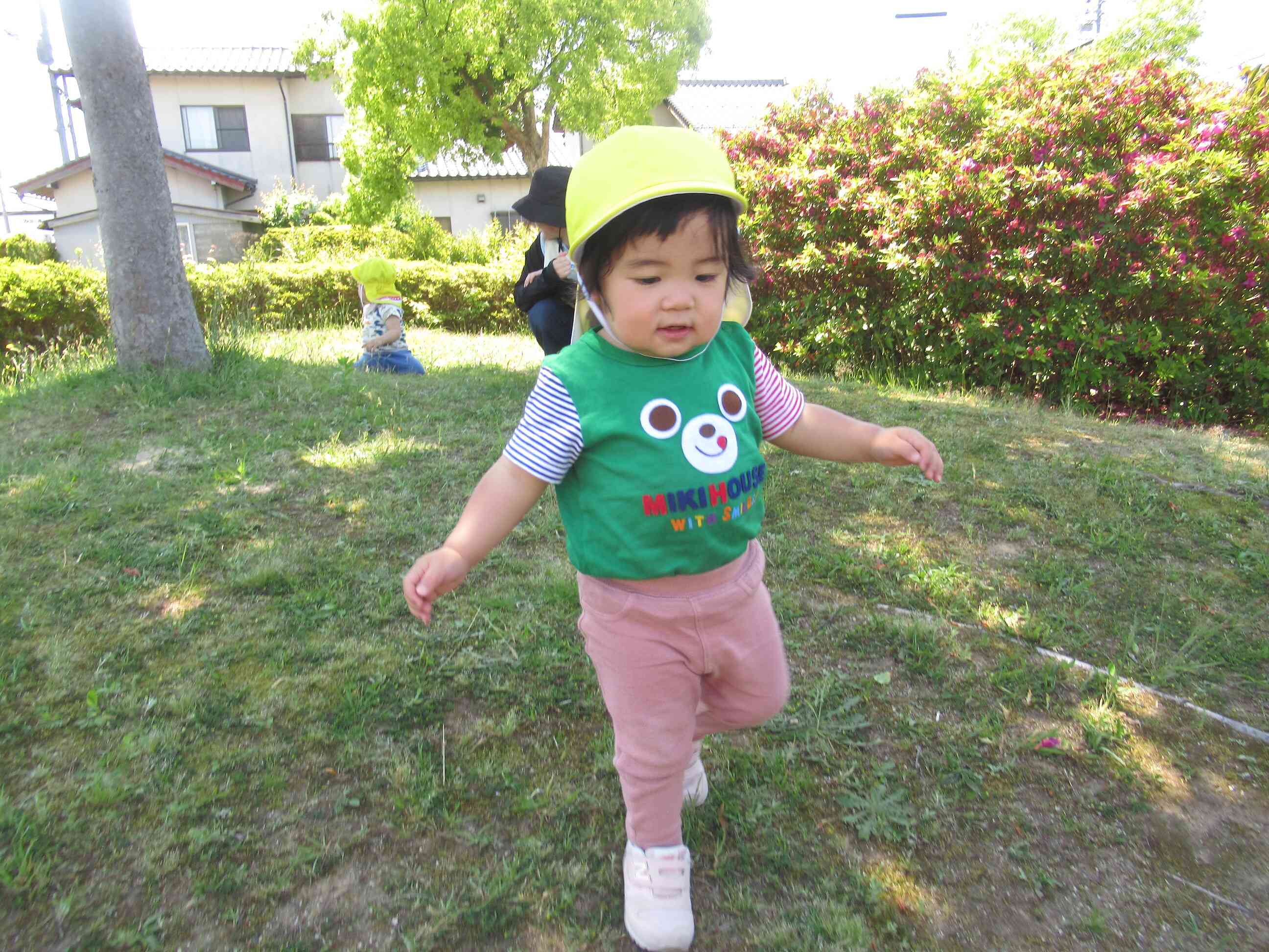 おさんぽに行ったよ