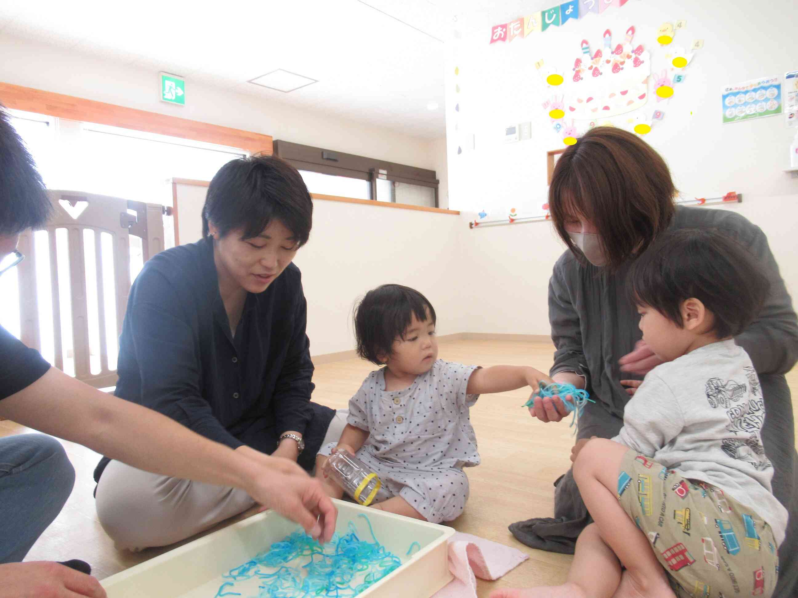 １・２歳児クラスの様子