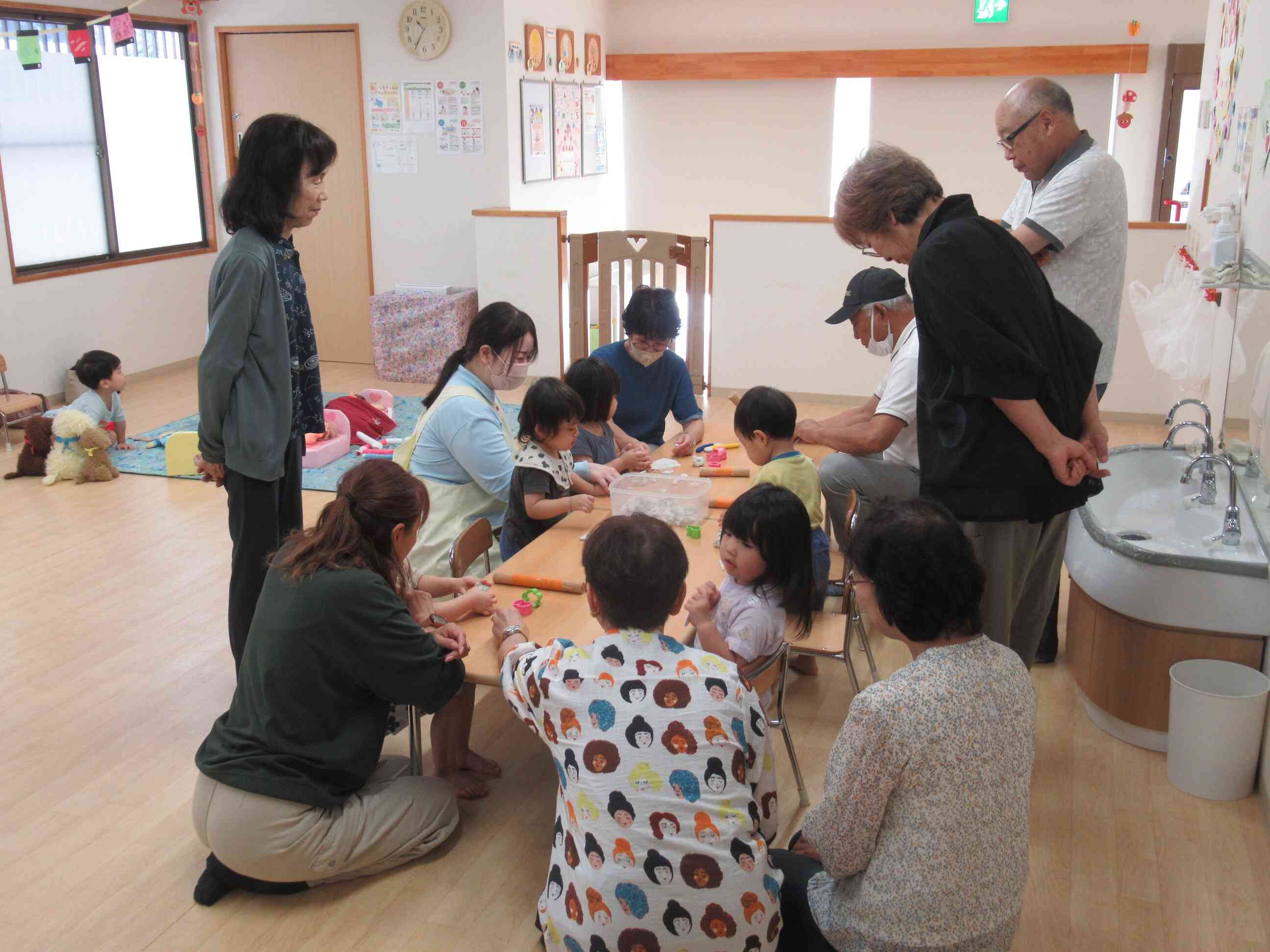 一緒に遊んだよ