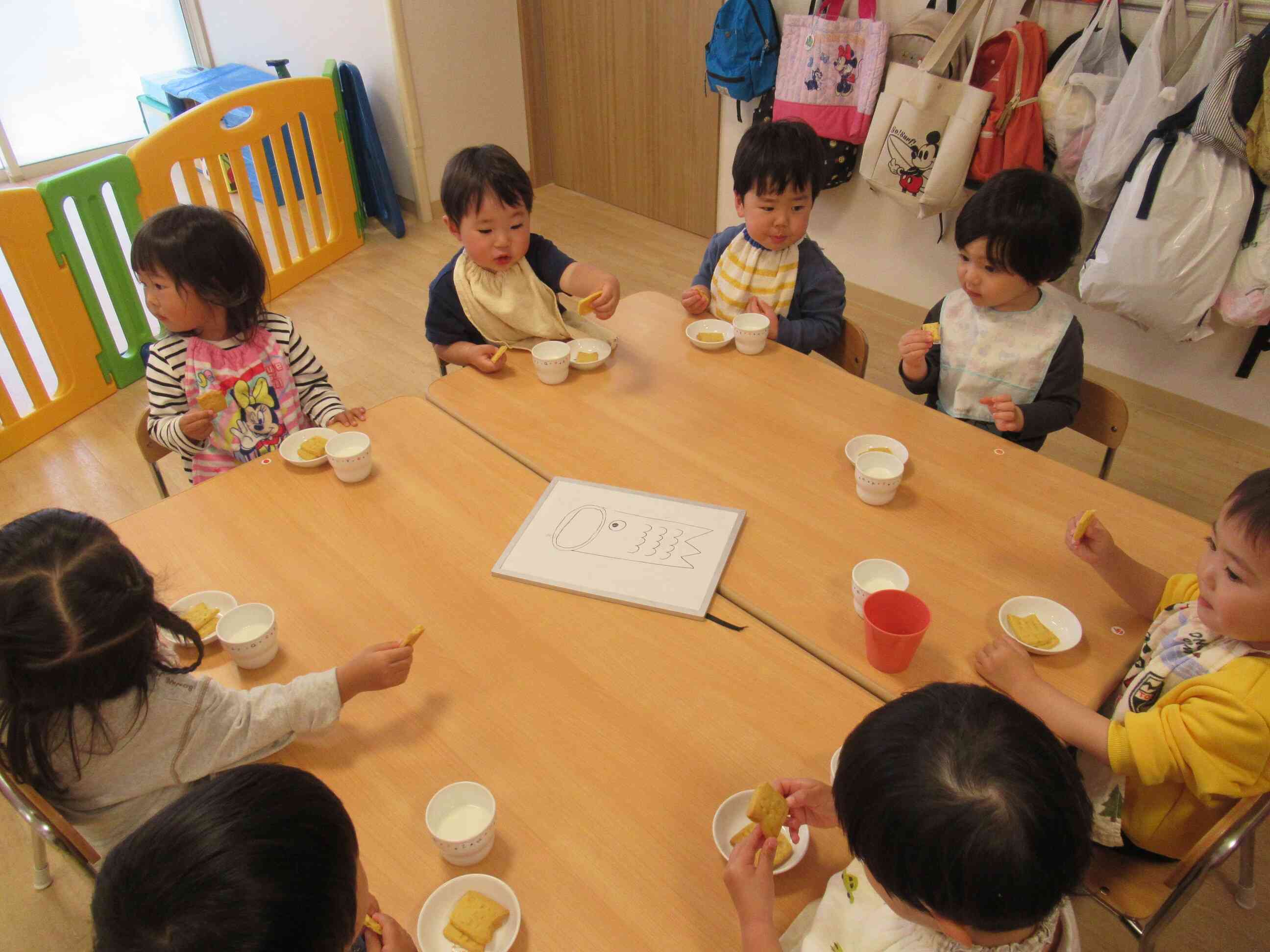 保育園のこいのぼり