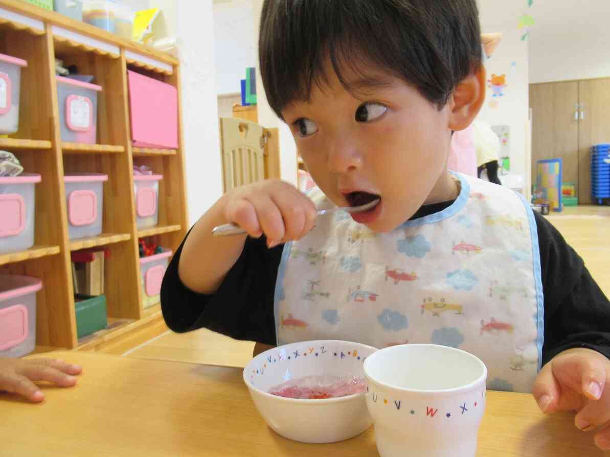 おいしいゼリーの完成！