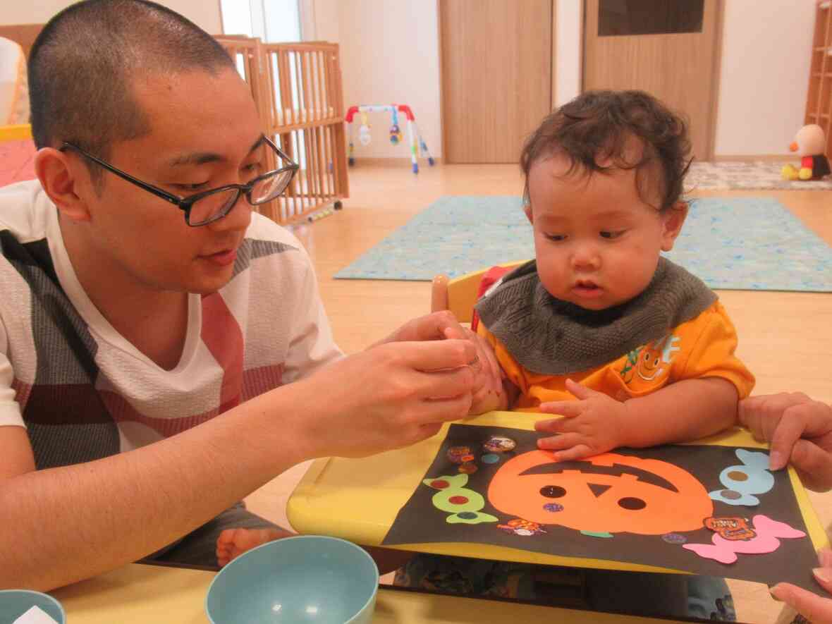 親子で遊ぼう！（0歳児ひよこ組）