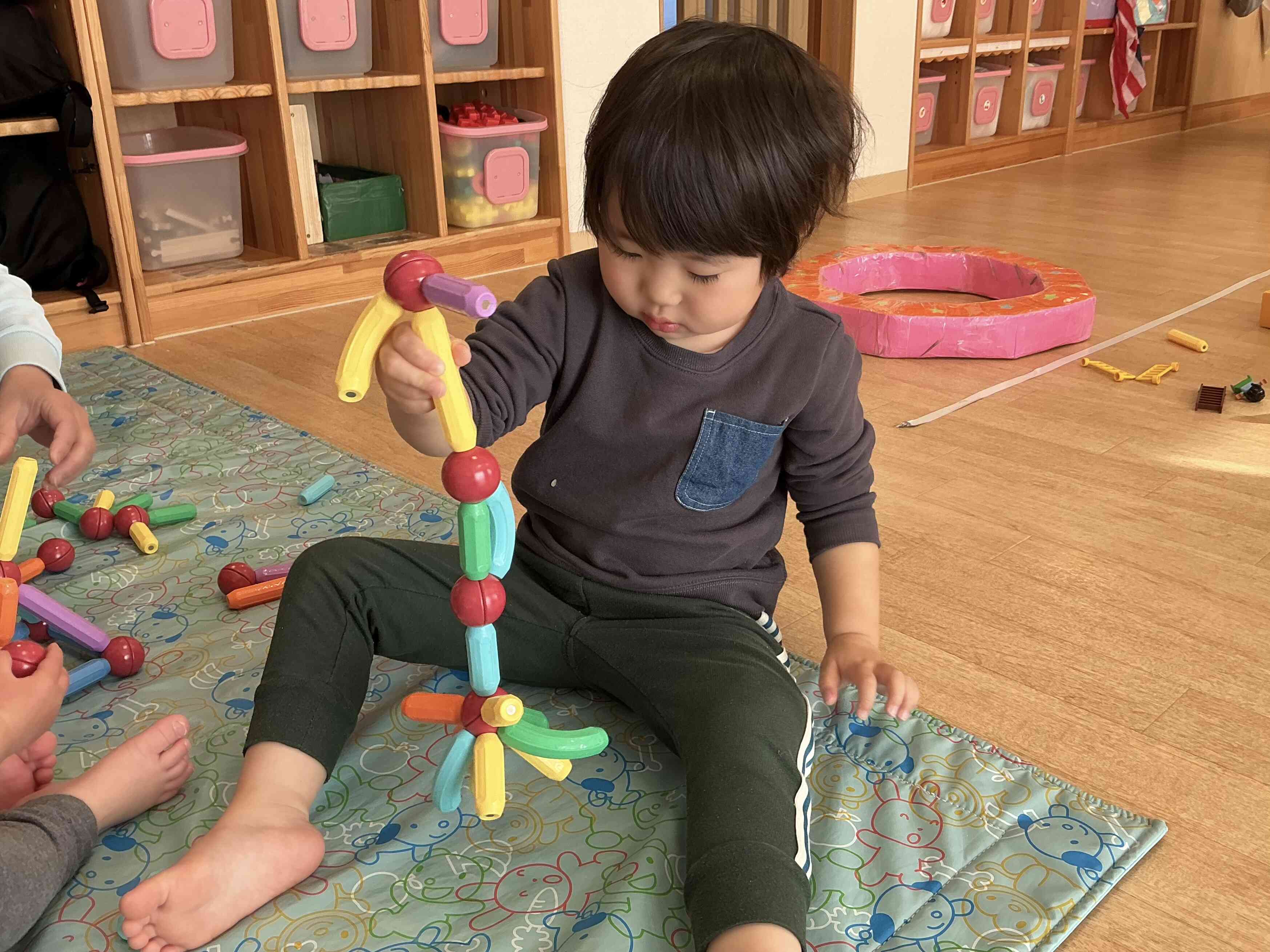 くっつくかな？