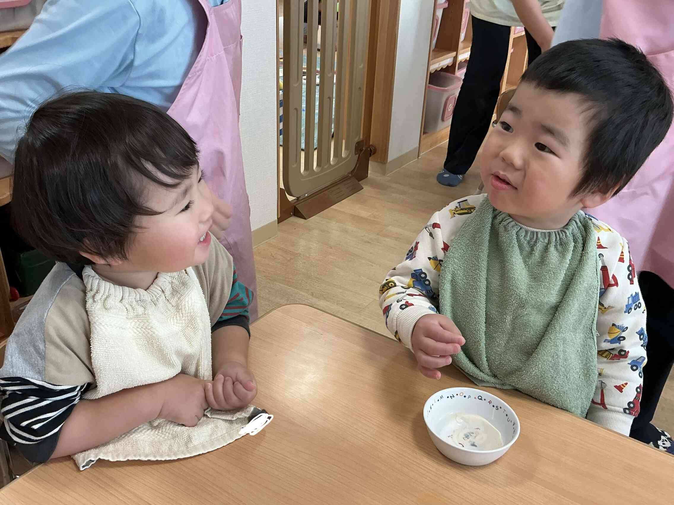 おやつは寒天ゼリー