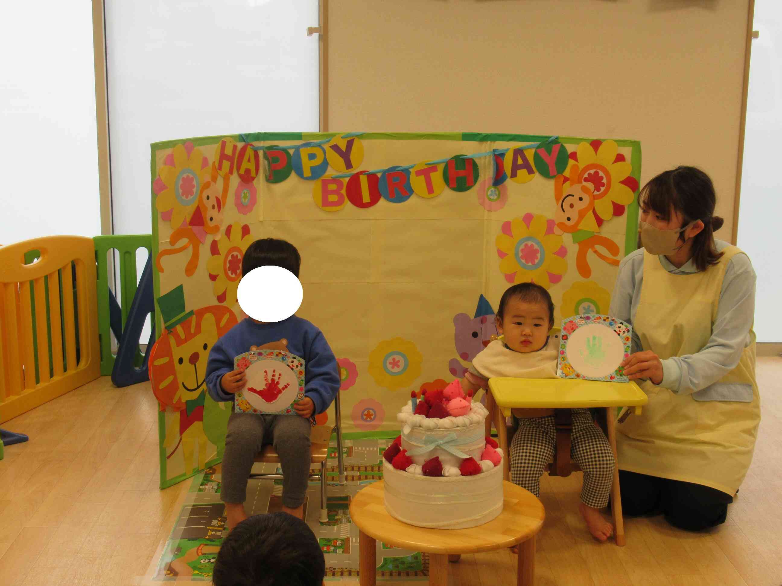 12月生まれのお友だち、おめでとう！