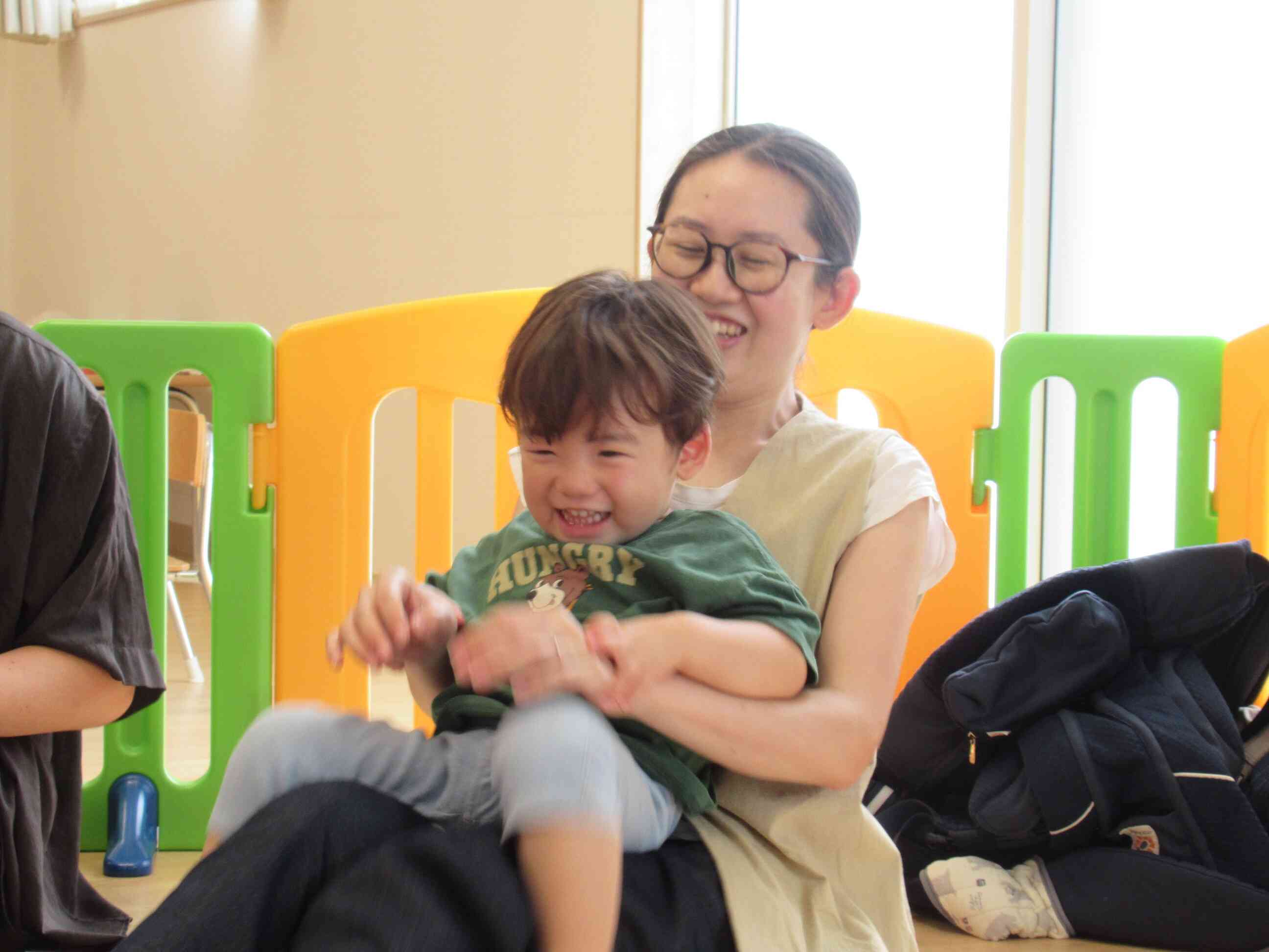 親子であそぼう「うさぎ組2歳児」
