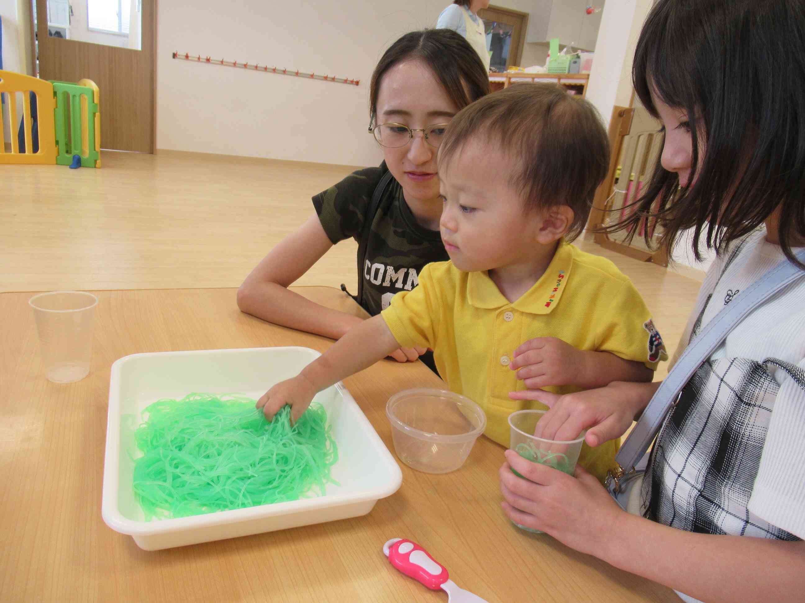 冷たくて気持ちいい~!