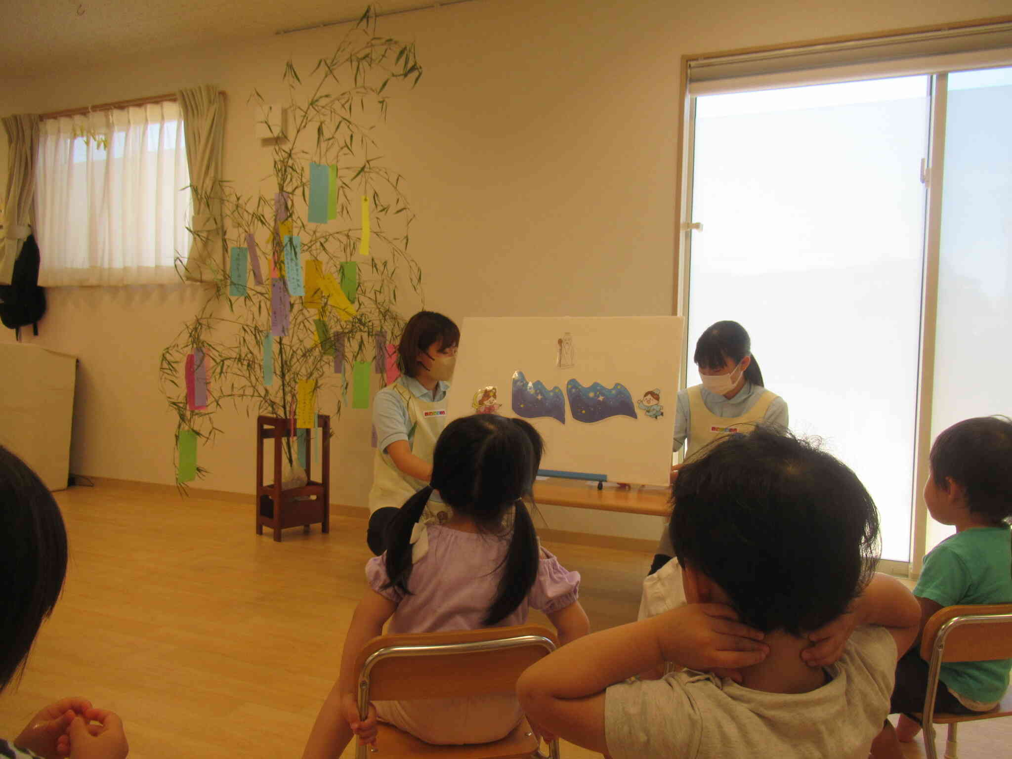 七夕会✩｜ニチイキッズ松本村井保育園｜ニチイキッズ