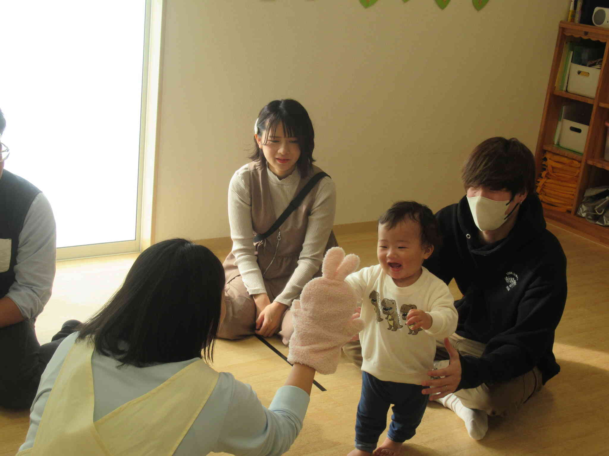 親子ふれあい遊び始まるよ～！