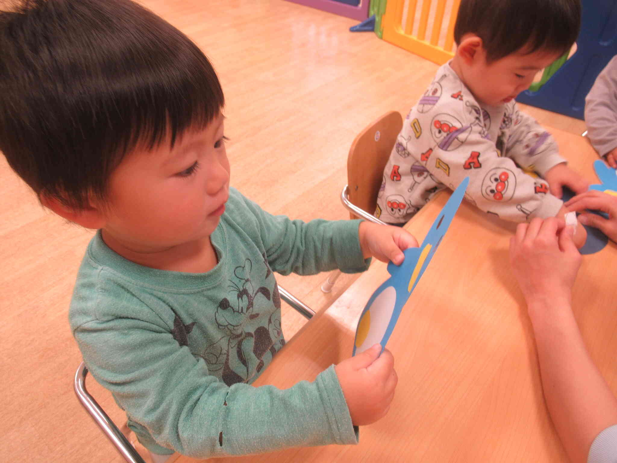 どんなお顔になったかな？