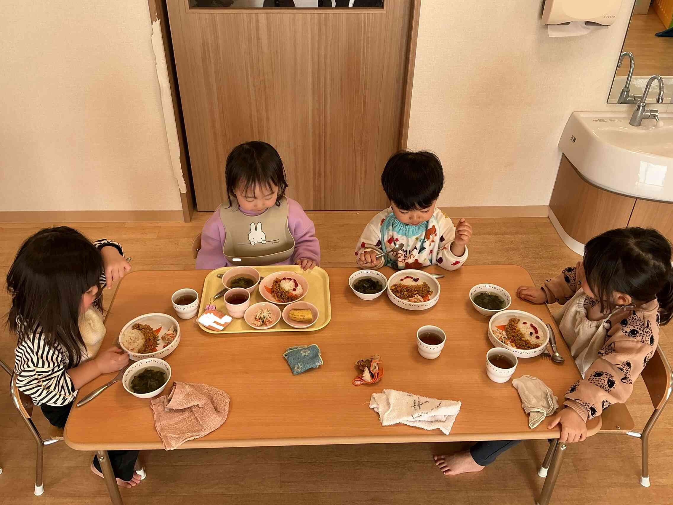 節分の特別給食！(うさぎ組)