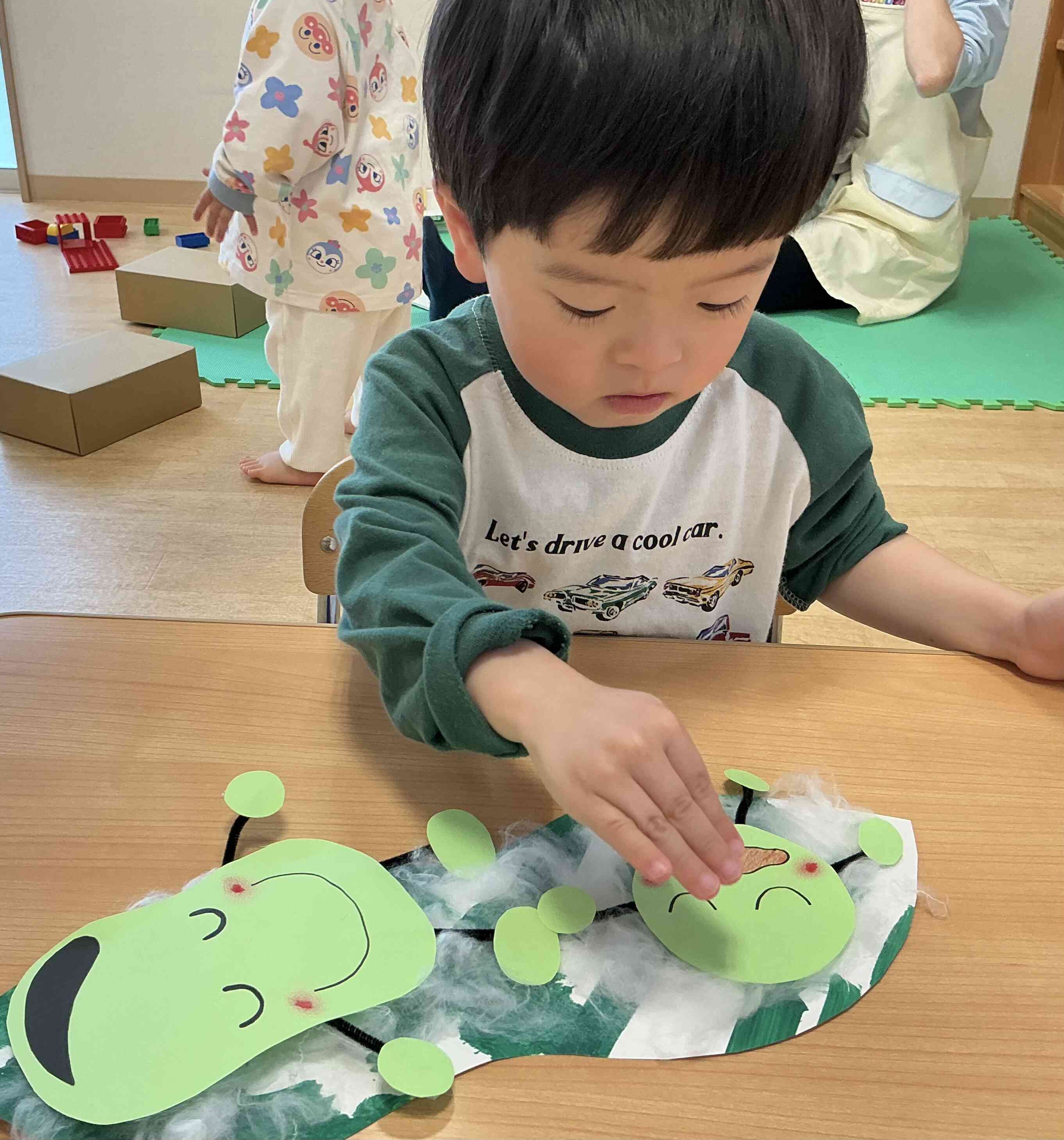 ぼくのベッド、どうぞ！