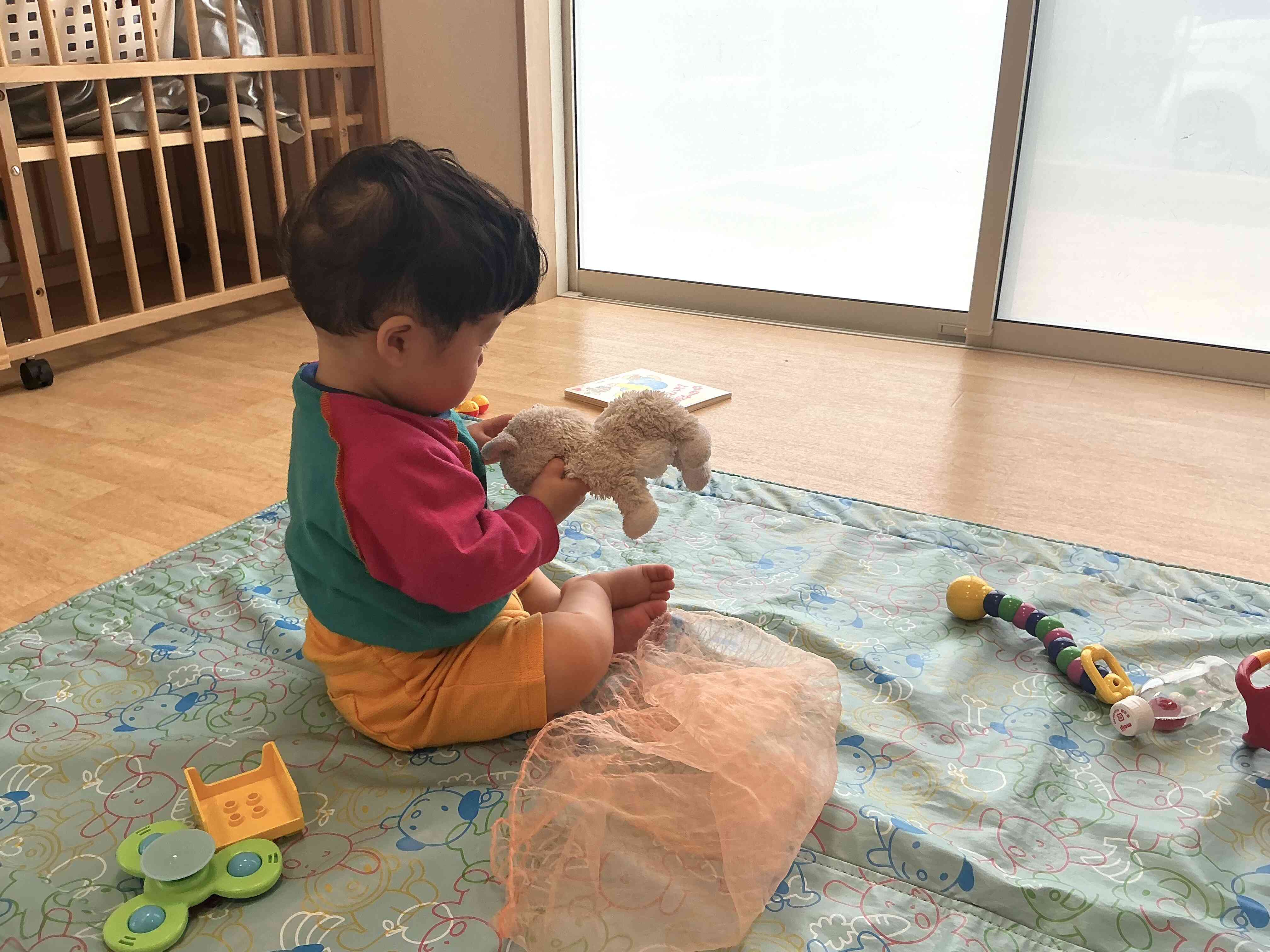 4月のひよこぐみ（0歳児：ひよこ組）