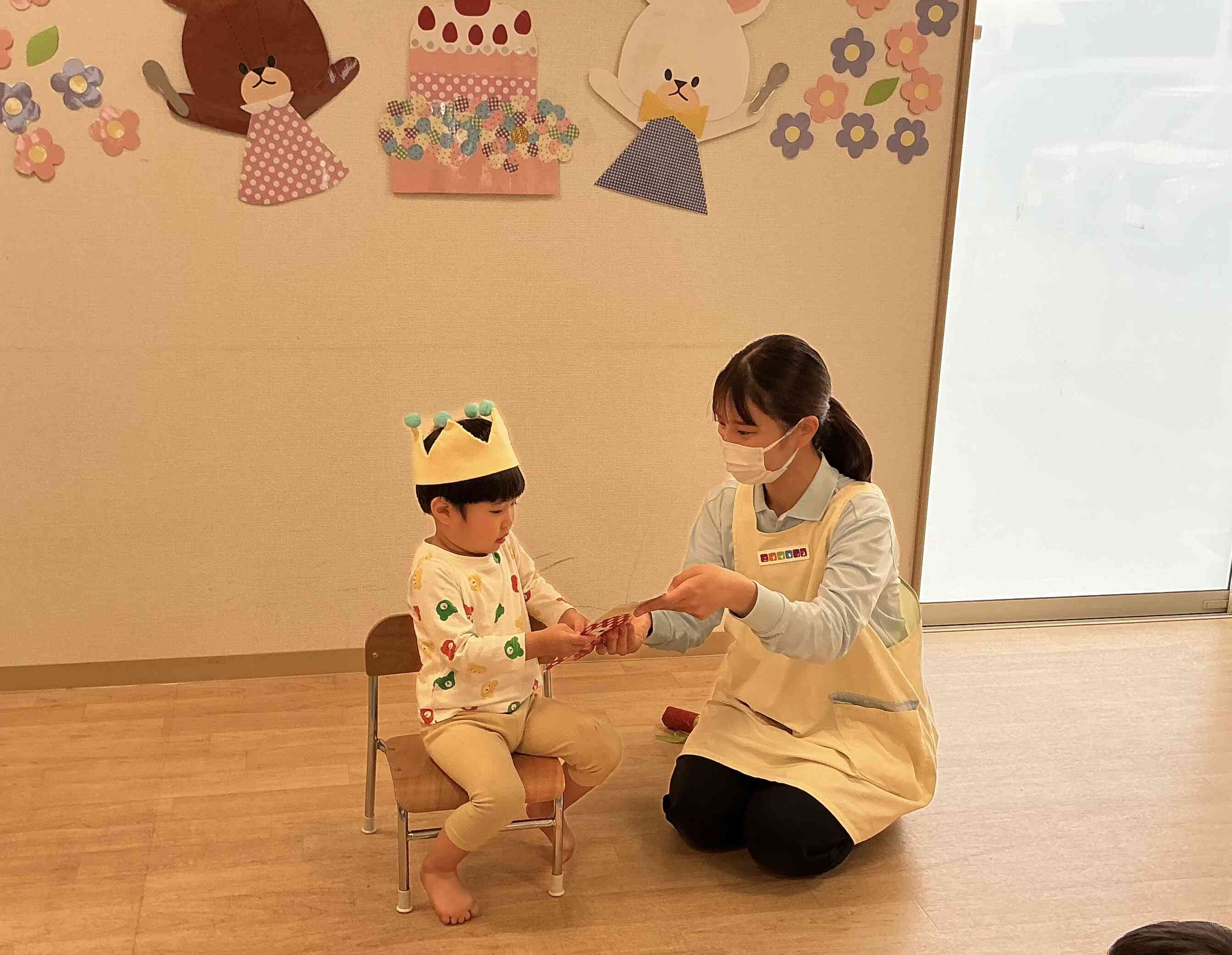 おたんじょうびおめでとう(４月の誕生会)
