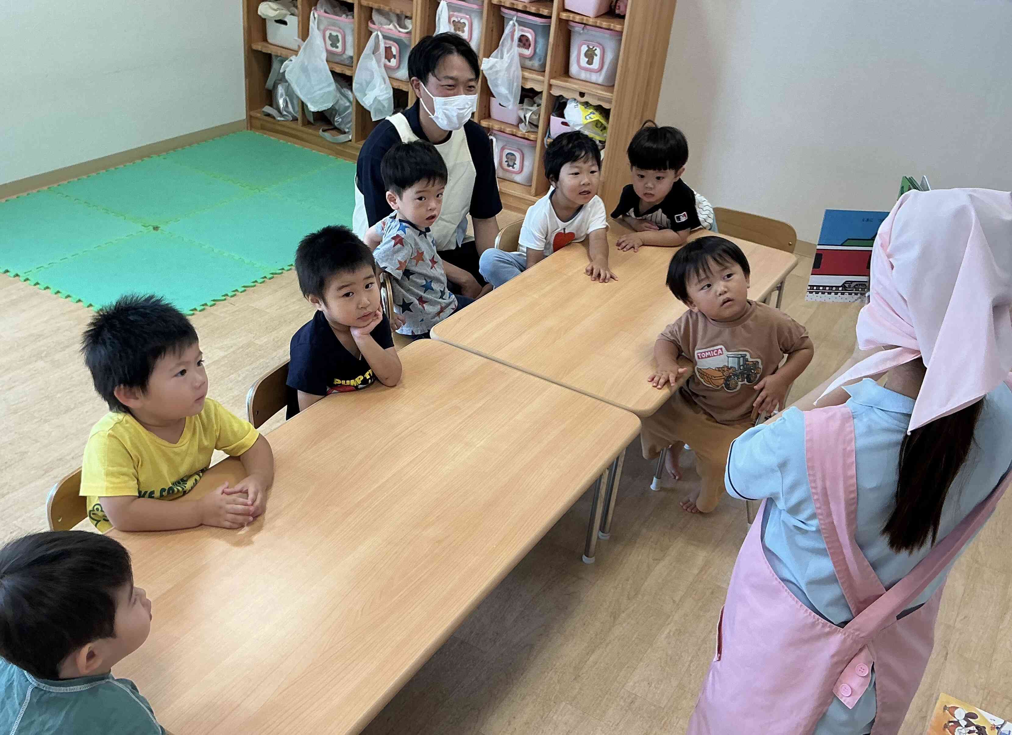 保育参加ありがとうございました!(2歳児うさぎ組)