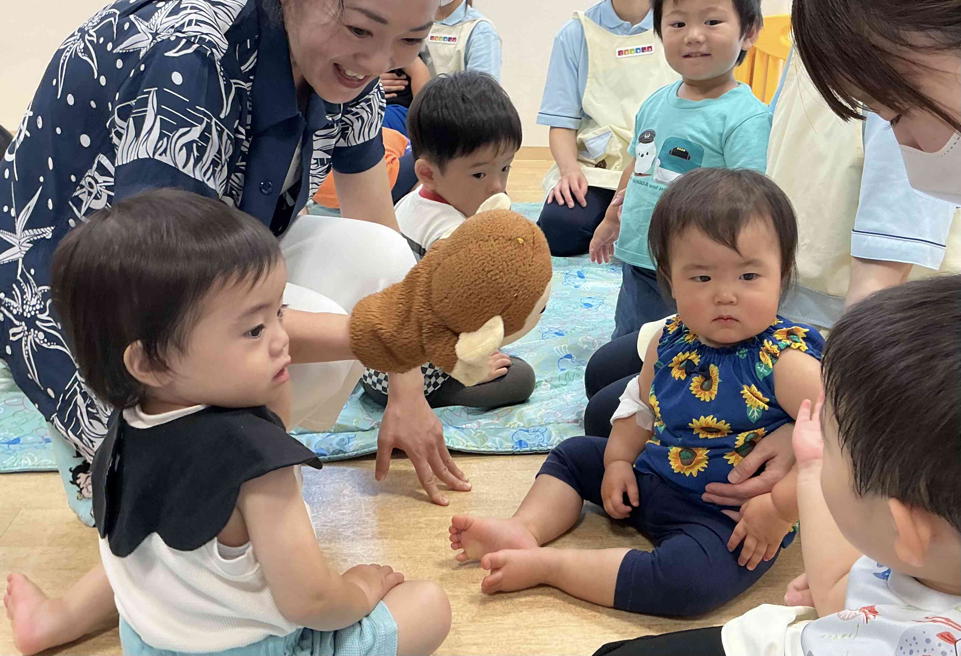 ニッキーにタッチ☆