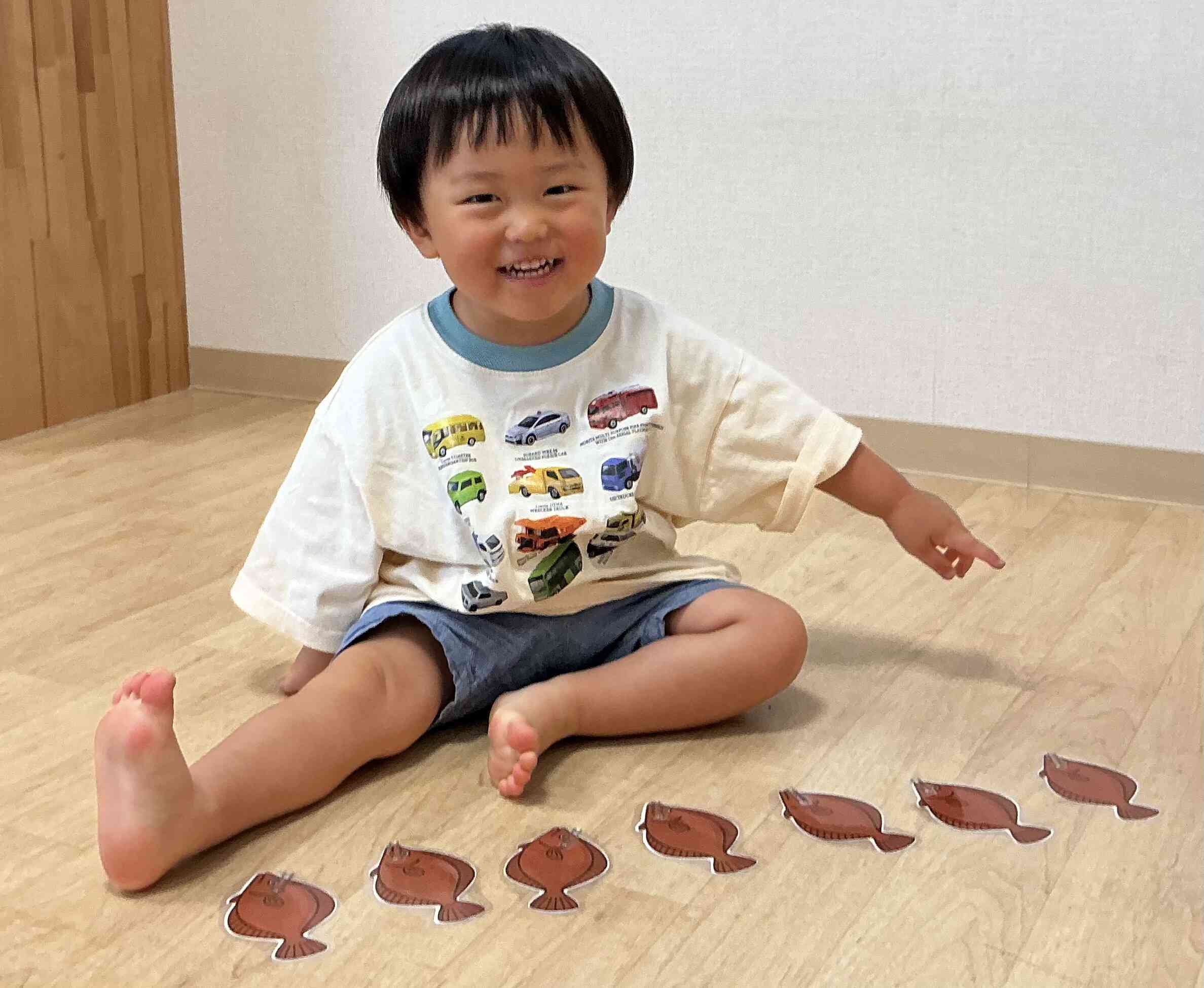 ヒラメ、こーんなに釣ったよ!