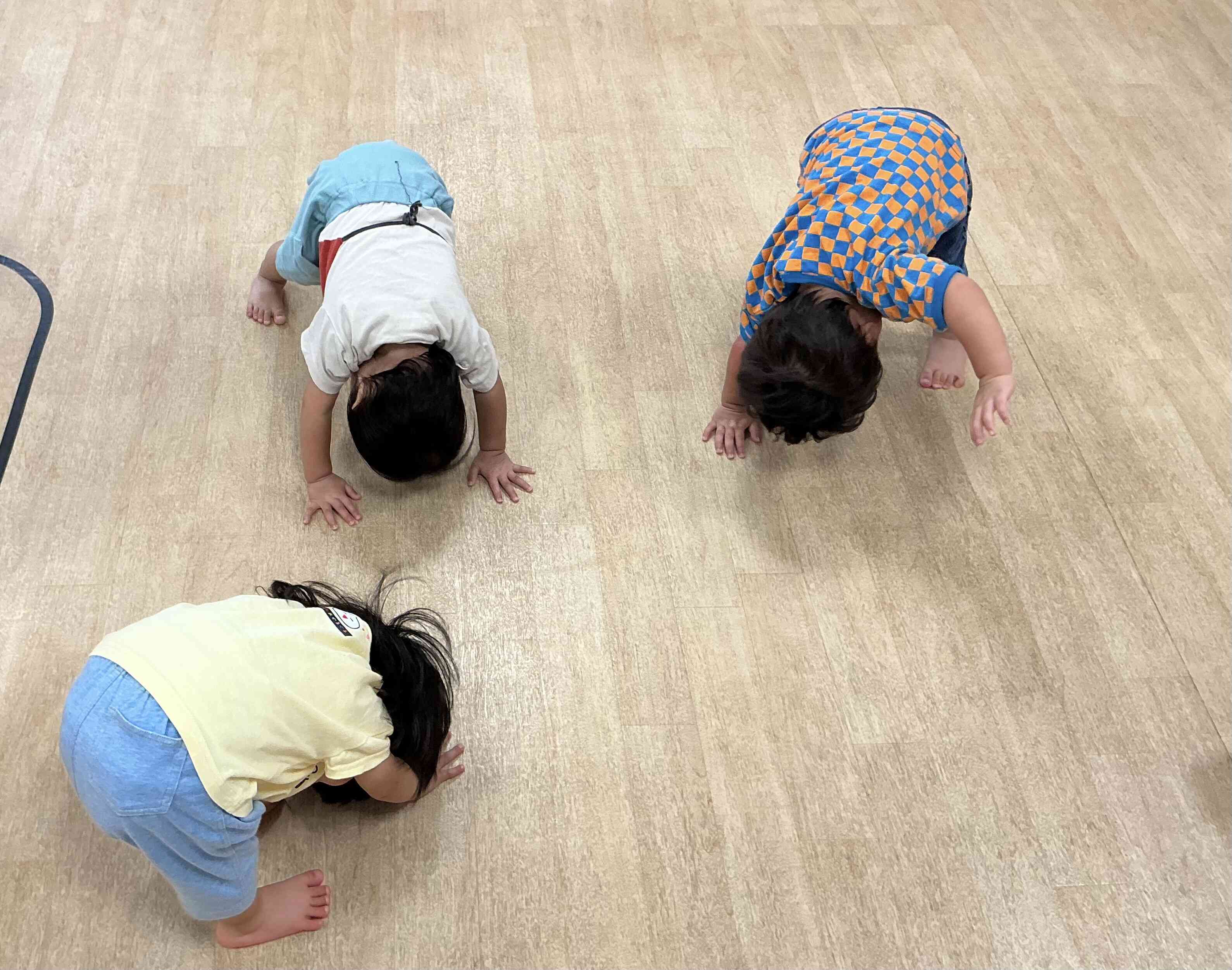 からだを使って遊ぼう!(1歳児:あひる組)